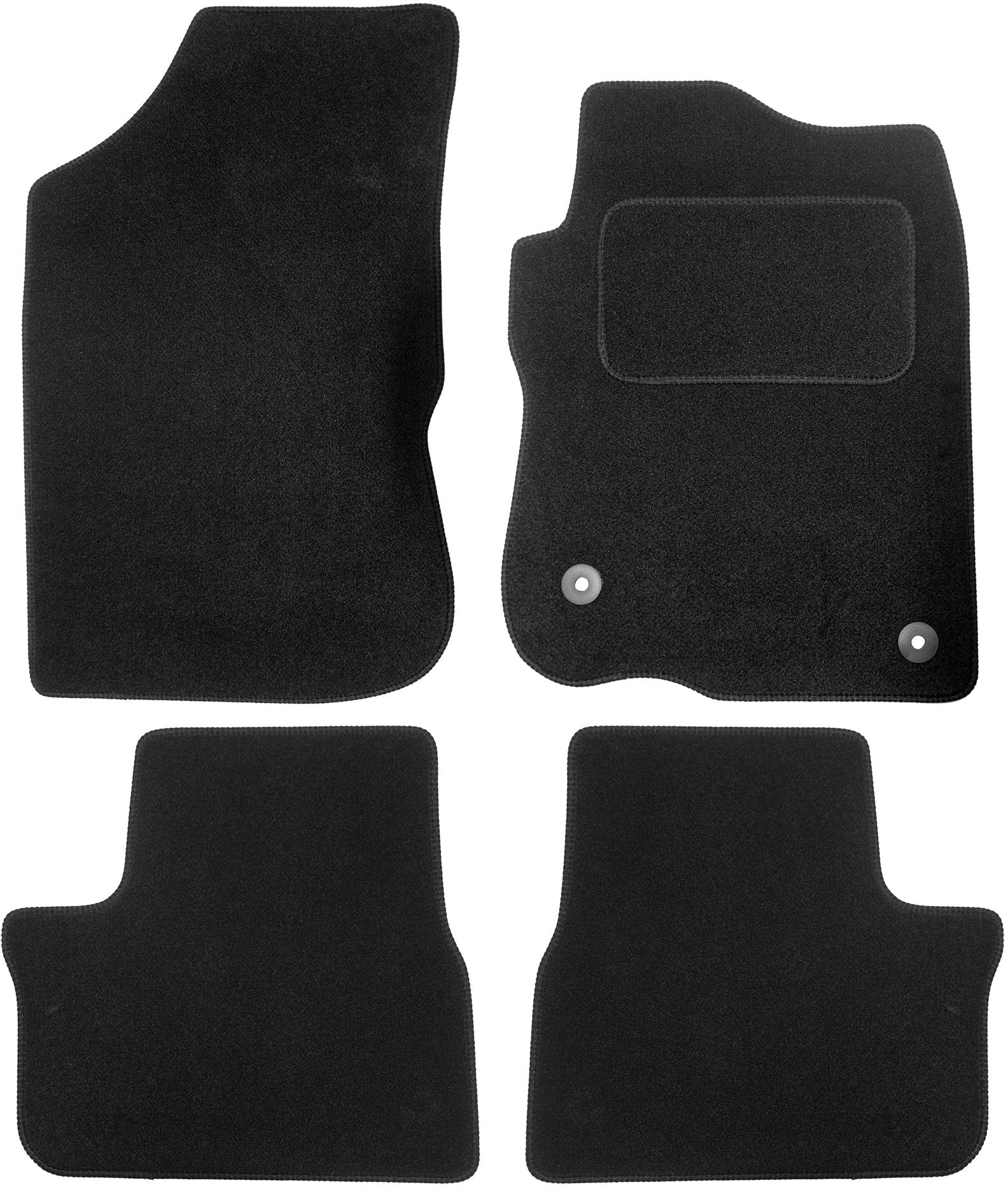 Halfords Peugeot 208 Luxury Car Mats 2 Clips (WW0809) Halfords UK