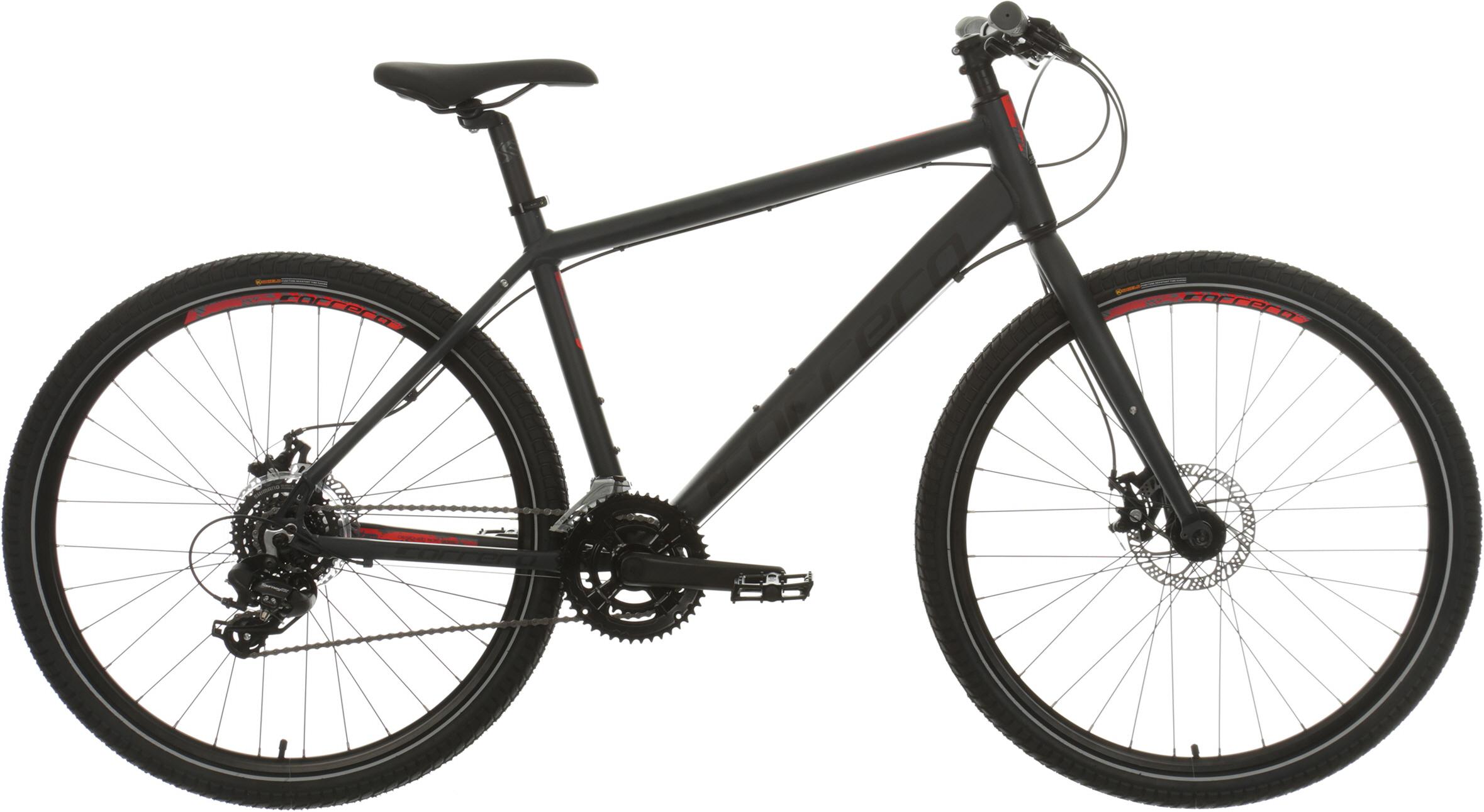 Carrera Subway 1 Mens Hybrid Bike Dark Grey S, M, L, XL Frames