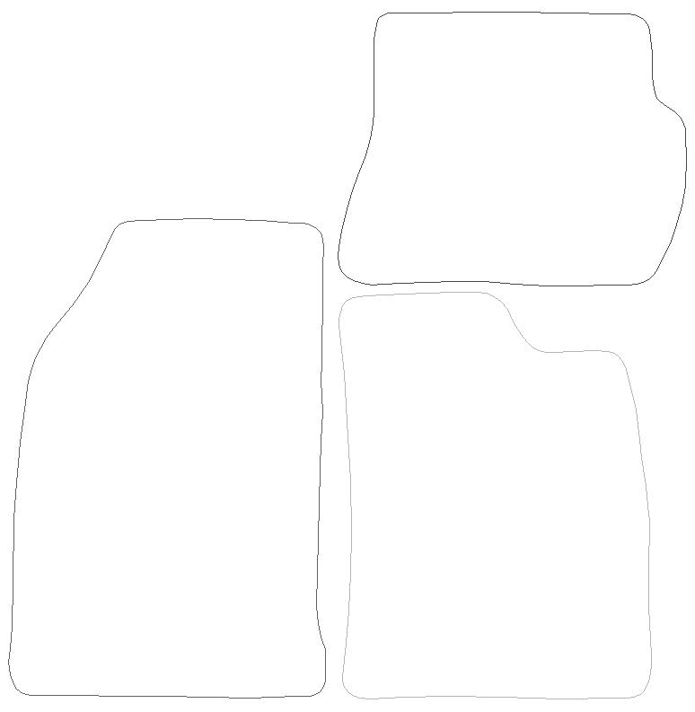 Ford Fiesta Graphite Luxury Mats 0 Clips (SS7128) Halfords UK