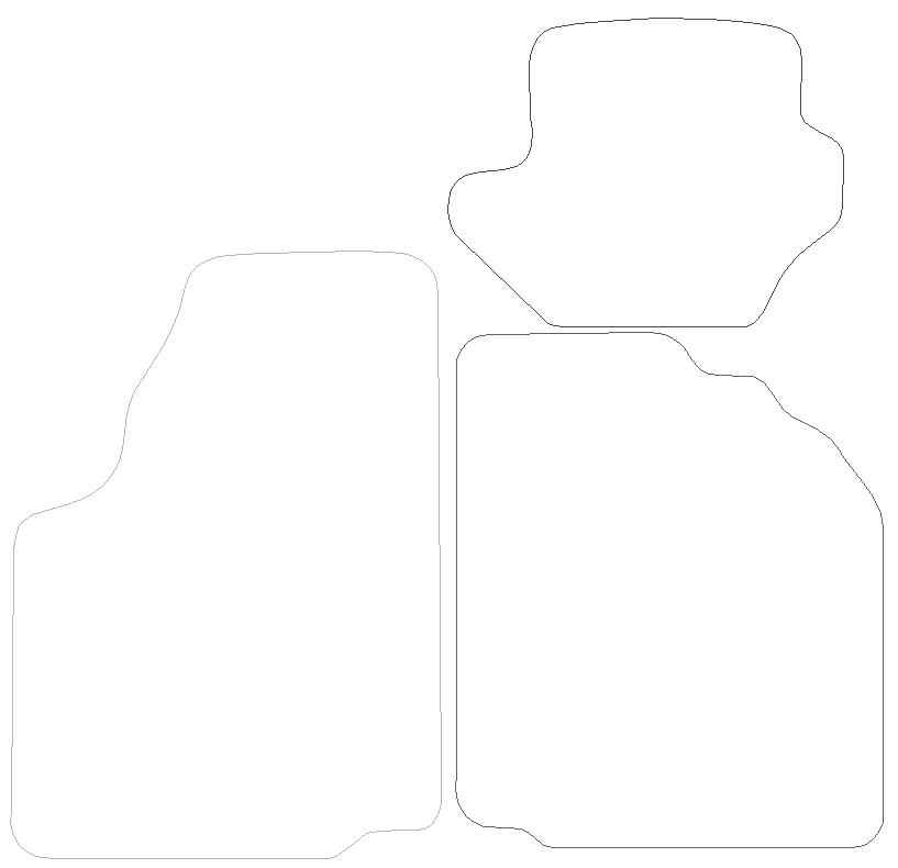 Ford Fiesta Graphite Luxury Mats (9602) 0 Clips (SS7129) Halfords UK