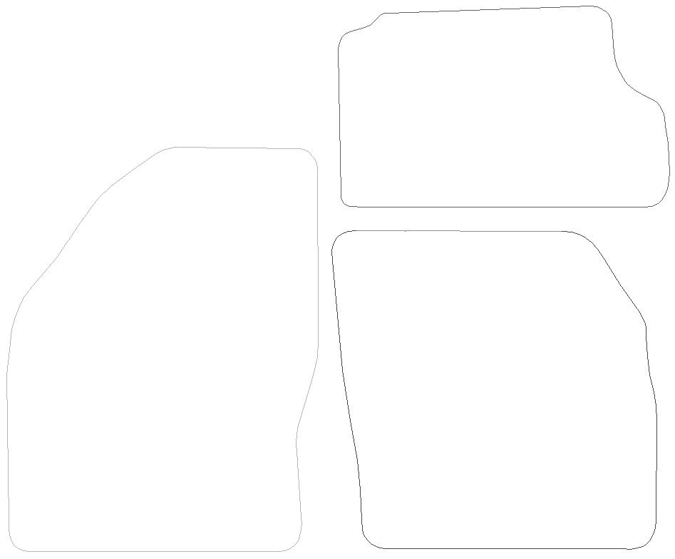 Ford Focus Graphite Luxury Mats 0 Clips (SS7132) Halfords UK