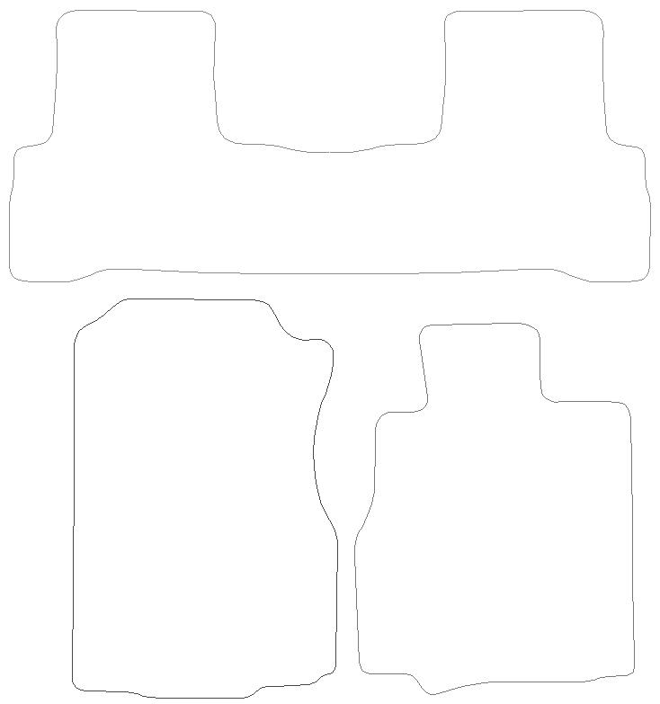 Honda CrV Graphite Luxury Mats 0 Clips (SS7158) Halfords UK