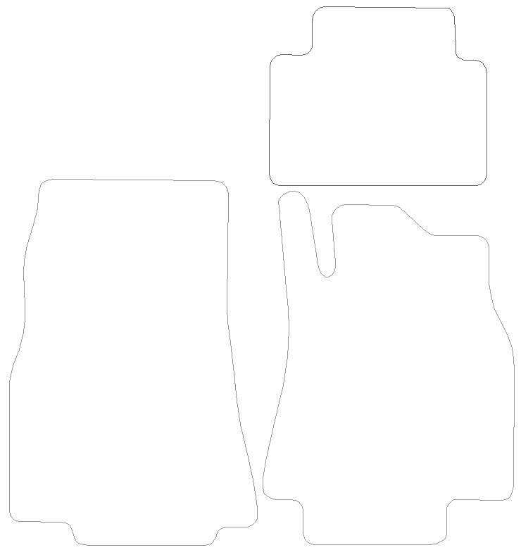 Mercedes A Class Graphite Luxury Mats 0 Clips (SS7208) Halfords UK