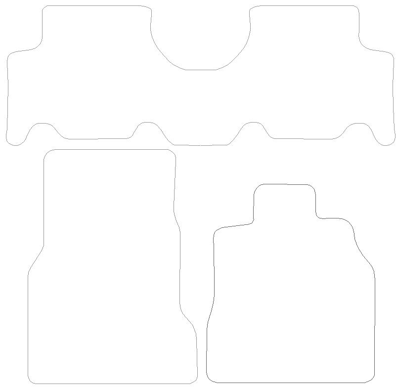 Mercedes A Class SWB Graphite Luxury Mats 0 Clips (SS7209) Halfords UK