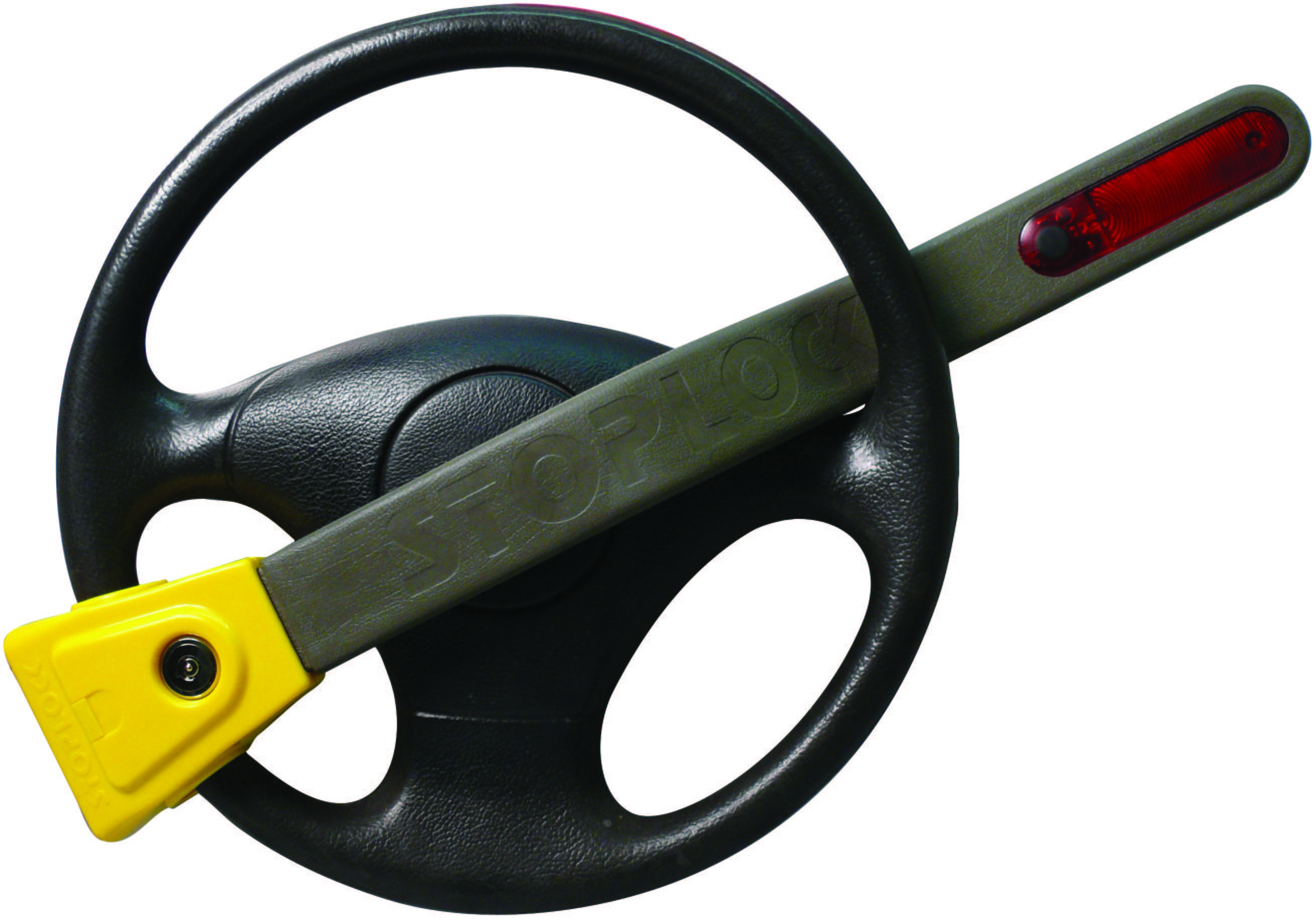 Stoplock Pulsar With Flashing Light Steering Wheel Lock Halfords UK