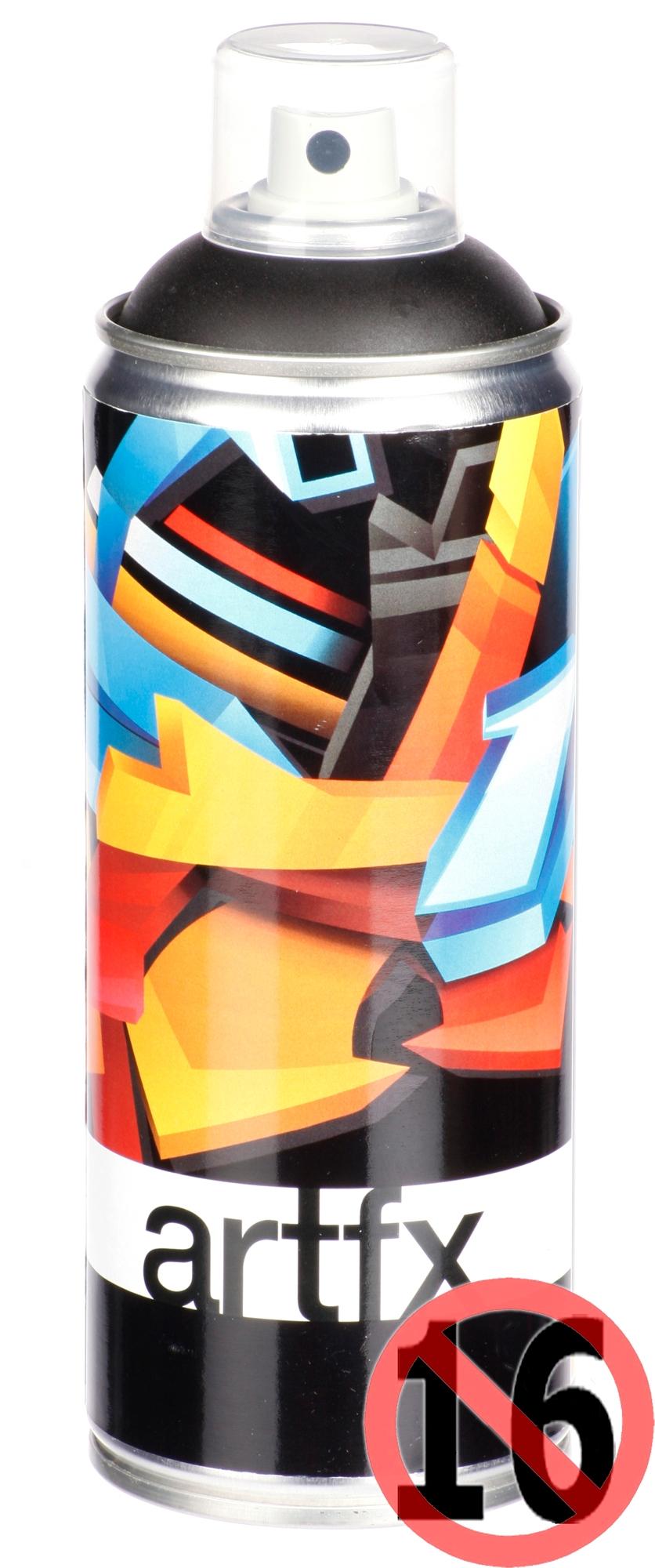 Halfords ArtFX Black Paint 400ml Halfords UK