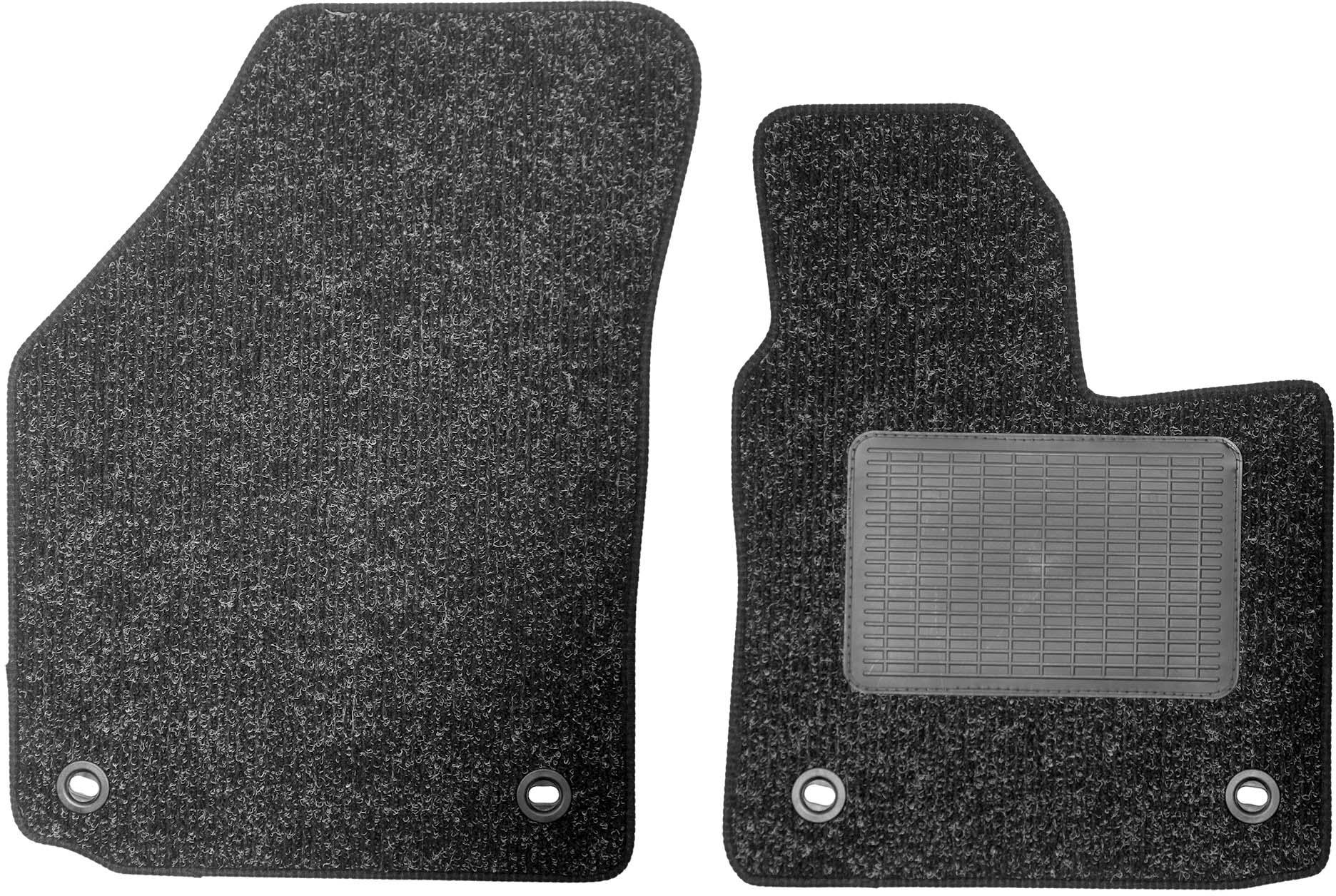 Halfords VW Caddy Heavy Duty Carpet Van Mat 4 Clips (SS3441