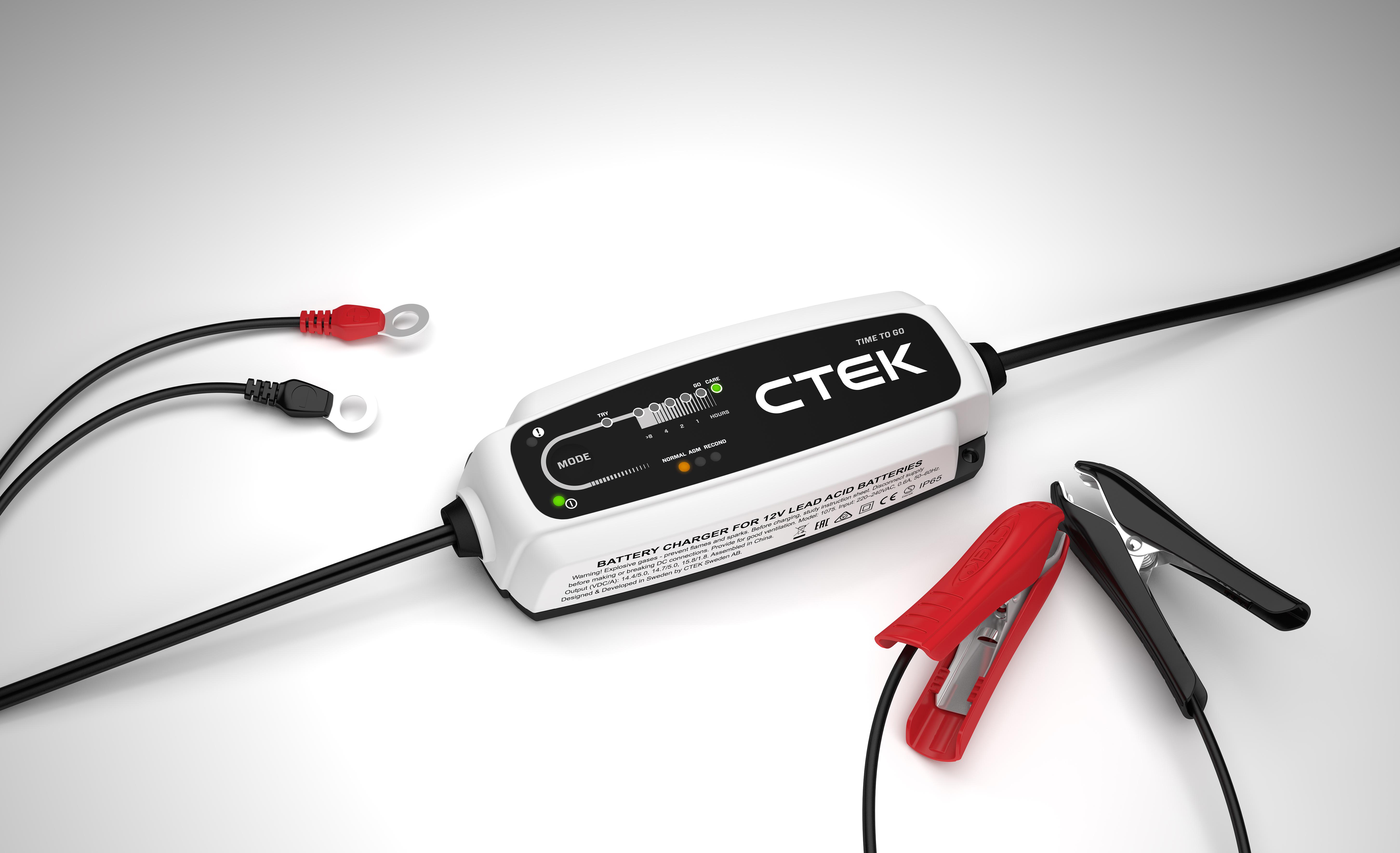 CTEK Time To Go Battery Charger Halfords UK