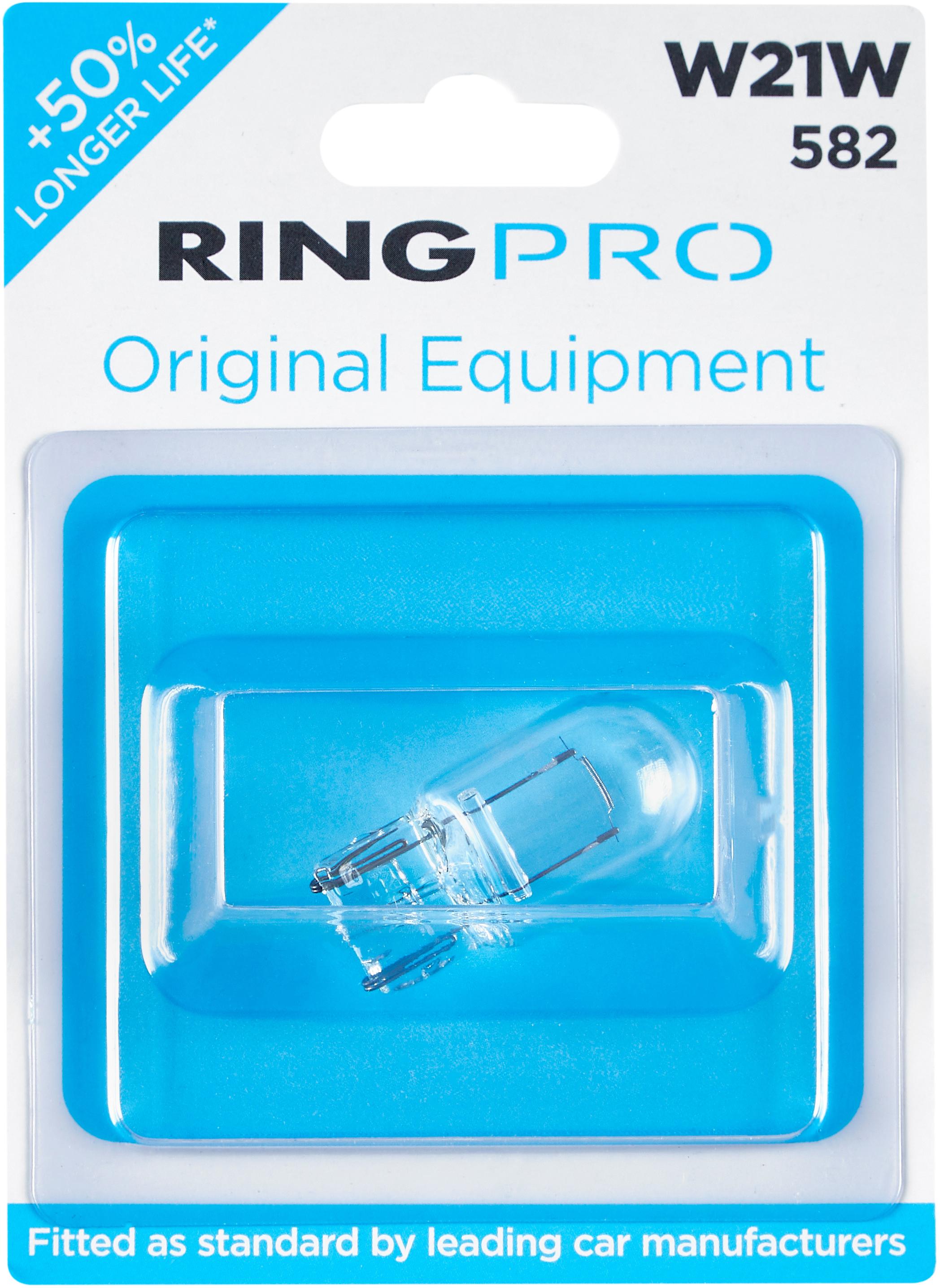 Ring Pro 582 W21W Car Bulb Single Pack Halfords UK