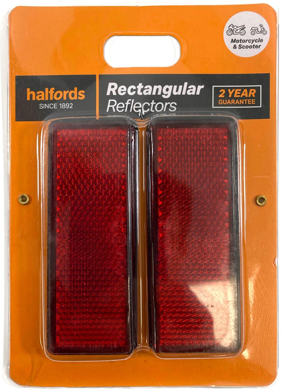 Halfords Core Rectangle Reflectors | Halfords UK