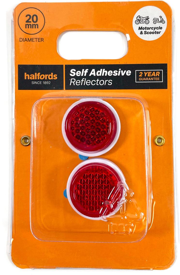 Halfords Core Self Adhesive Reflectors Halfords UK