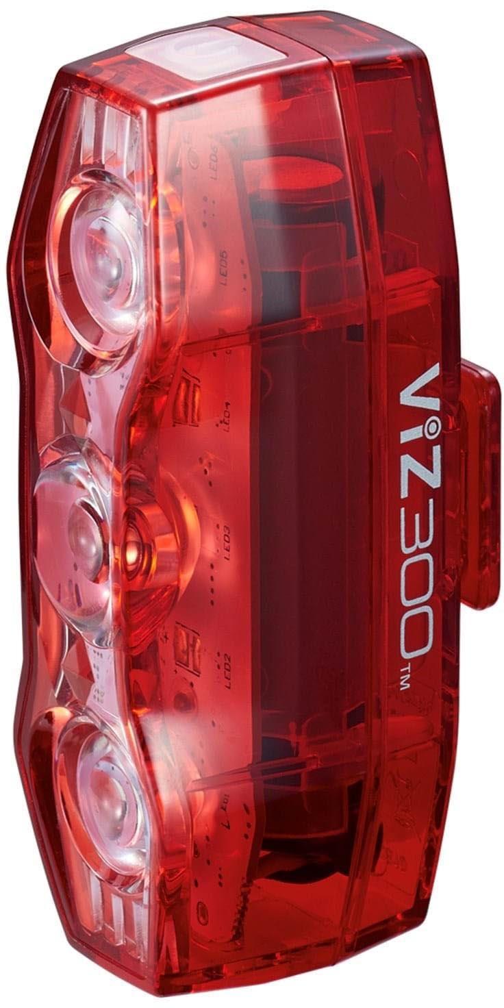 Cateye VIZ 300 Rear Bike Light Halfords UK