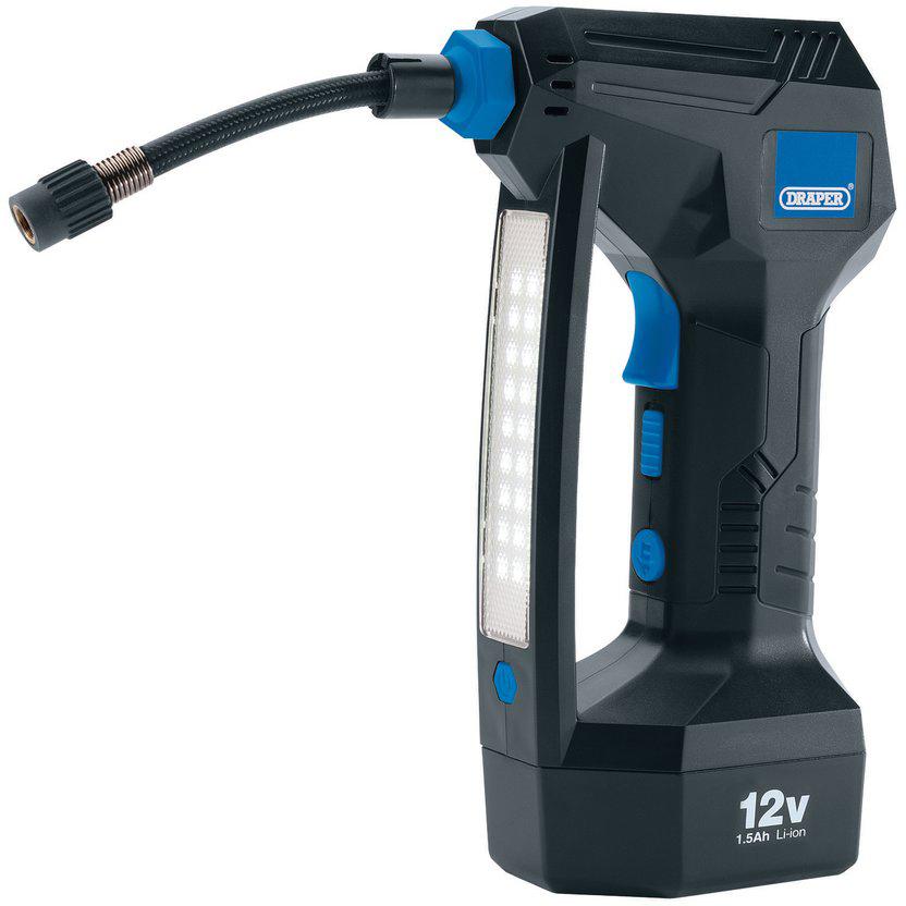 Draper 12V Cordless Air Compressor Halfords UK