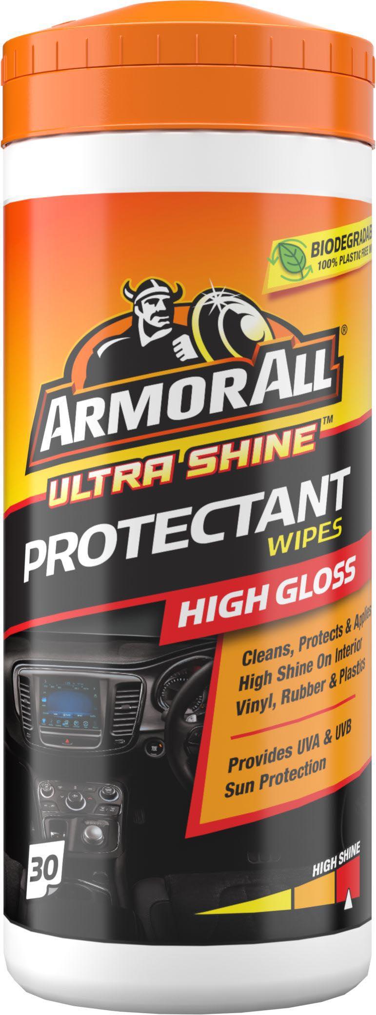 Armor All Car Dashboard Wipes Gloss Finish x 30 Halfords UK