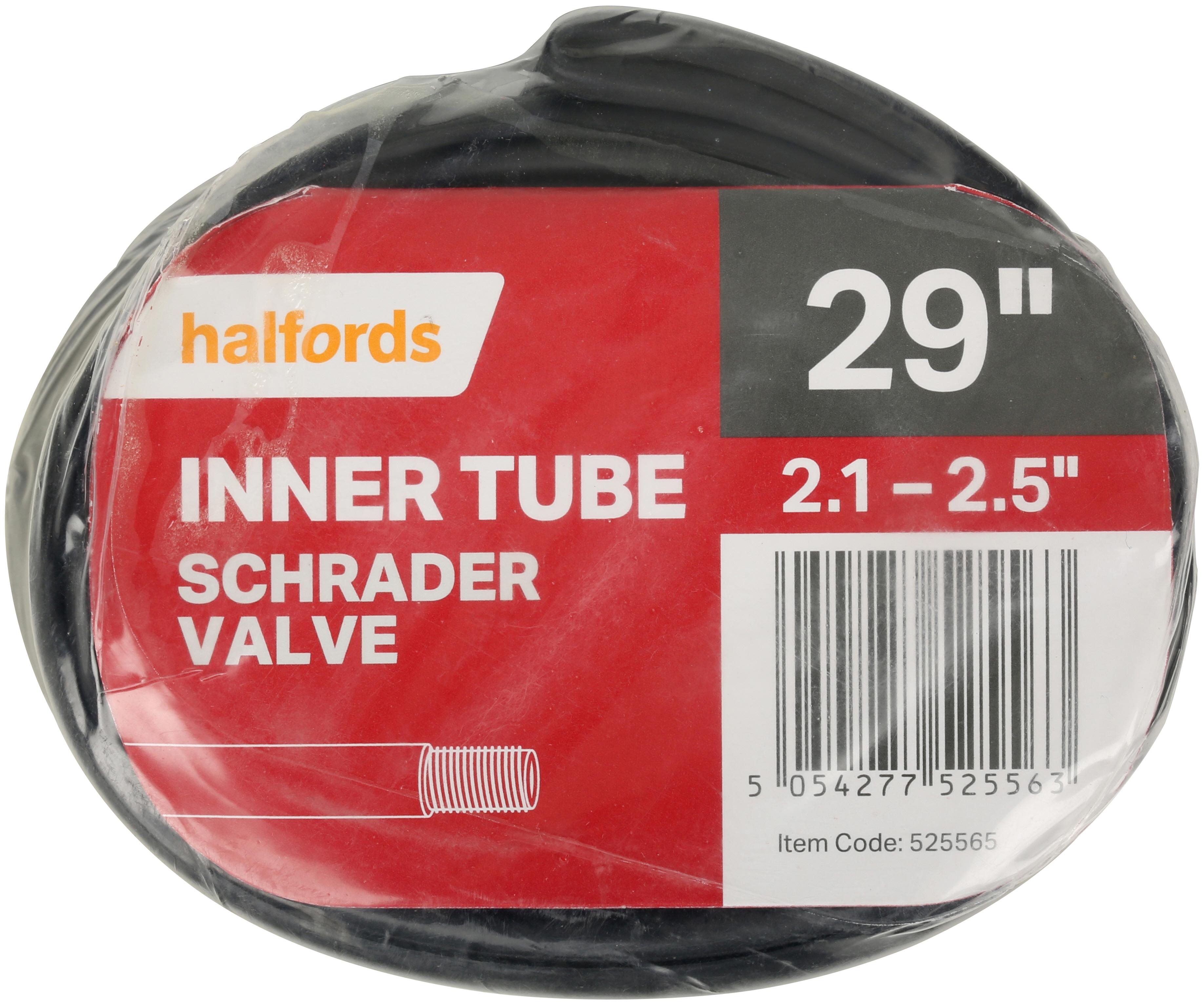 Halfords Bike Inner Tube, 29" x 2.1 2.5", Schrader Halfords UK