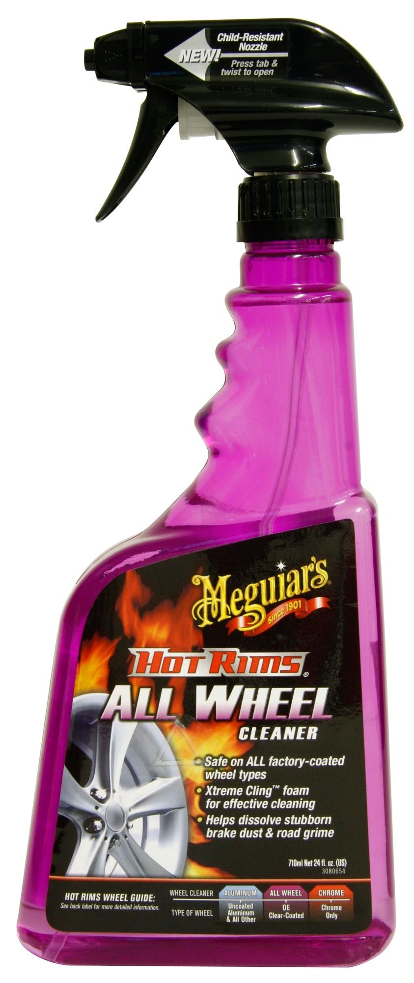 Meguiars Hot Rims All Wheel Cleaner 710ml Halfords UK