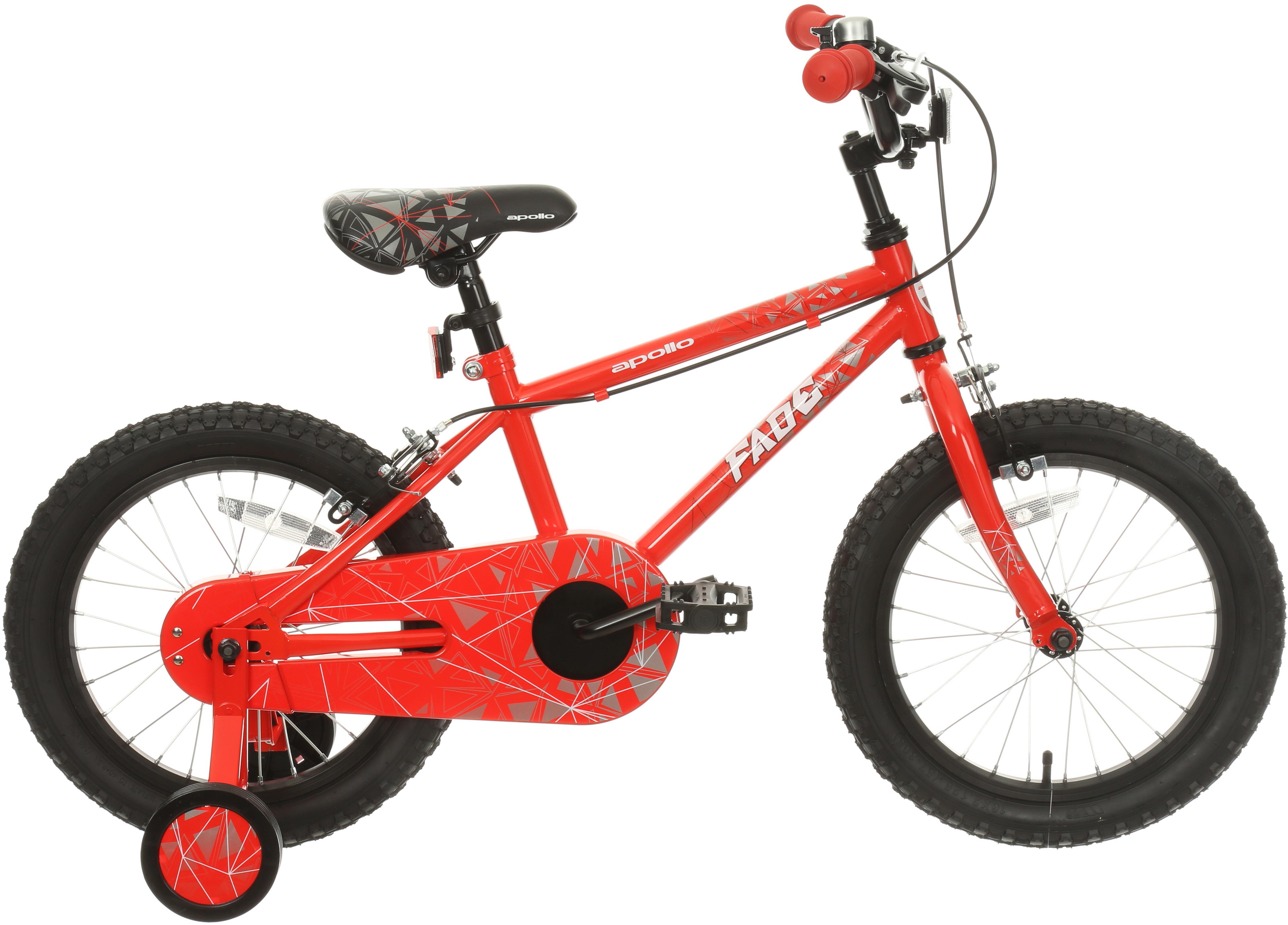 Second Hand Grade A Apollo Fade Kids Bike 16" Wheel 2018 Halfords UK