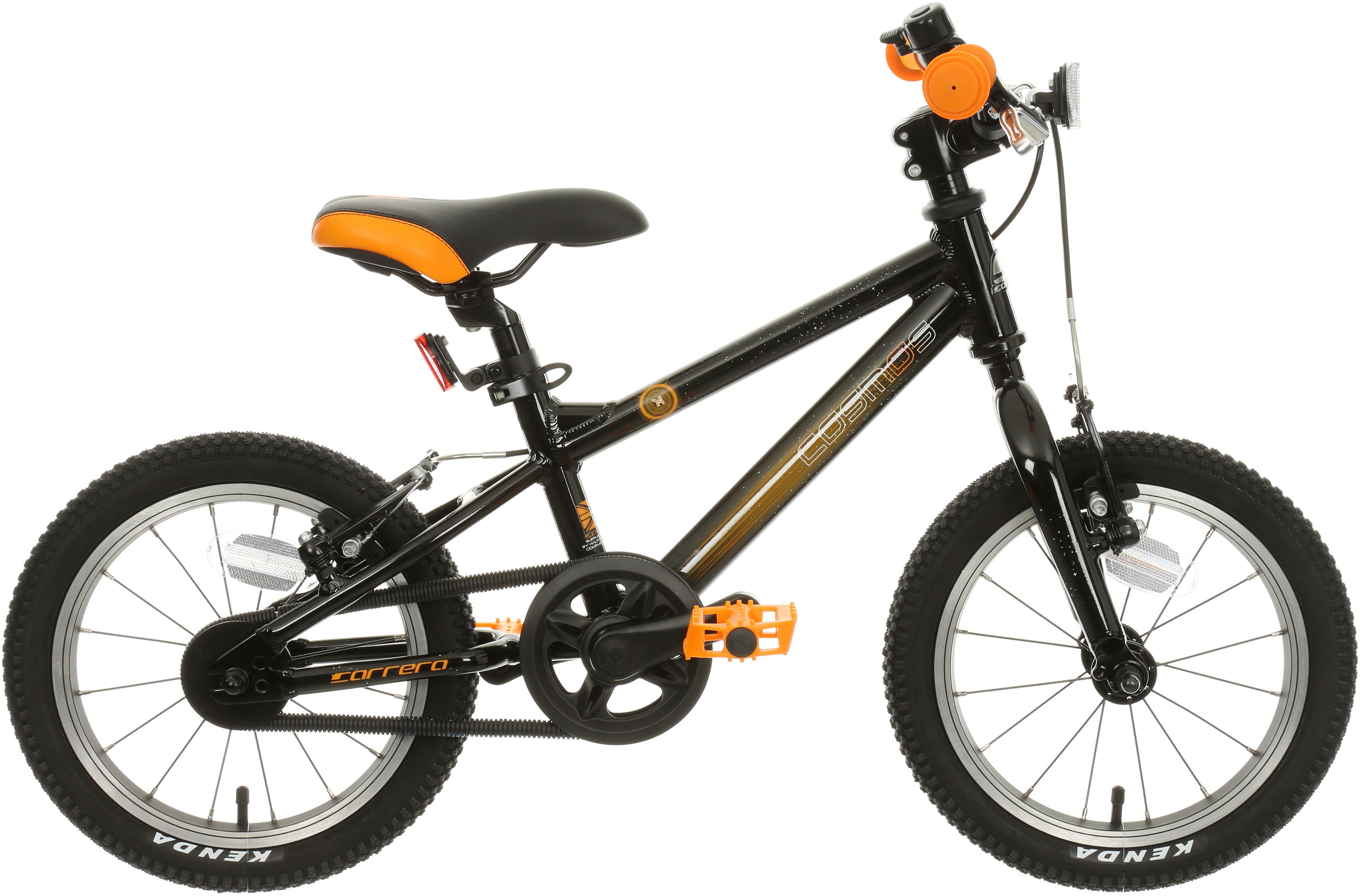Second Hand Grade A Carrera Cosmos Kids Bike 14" Wheel Black
