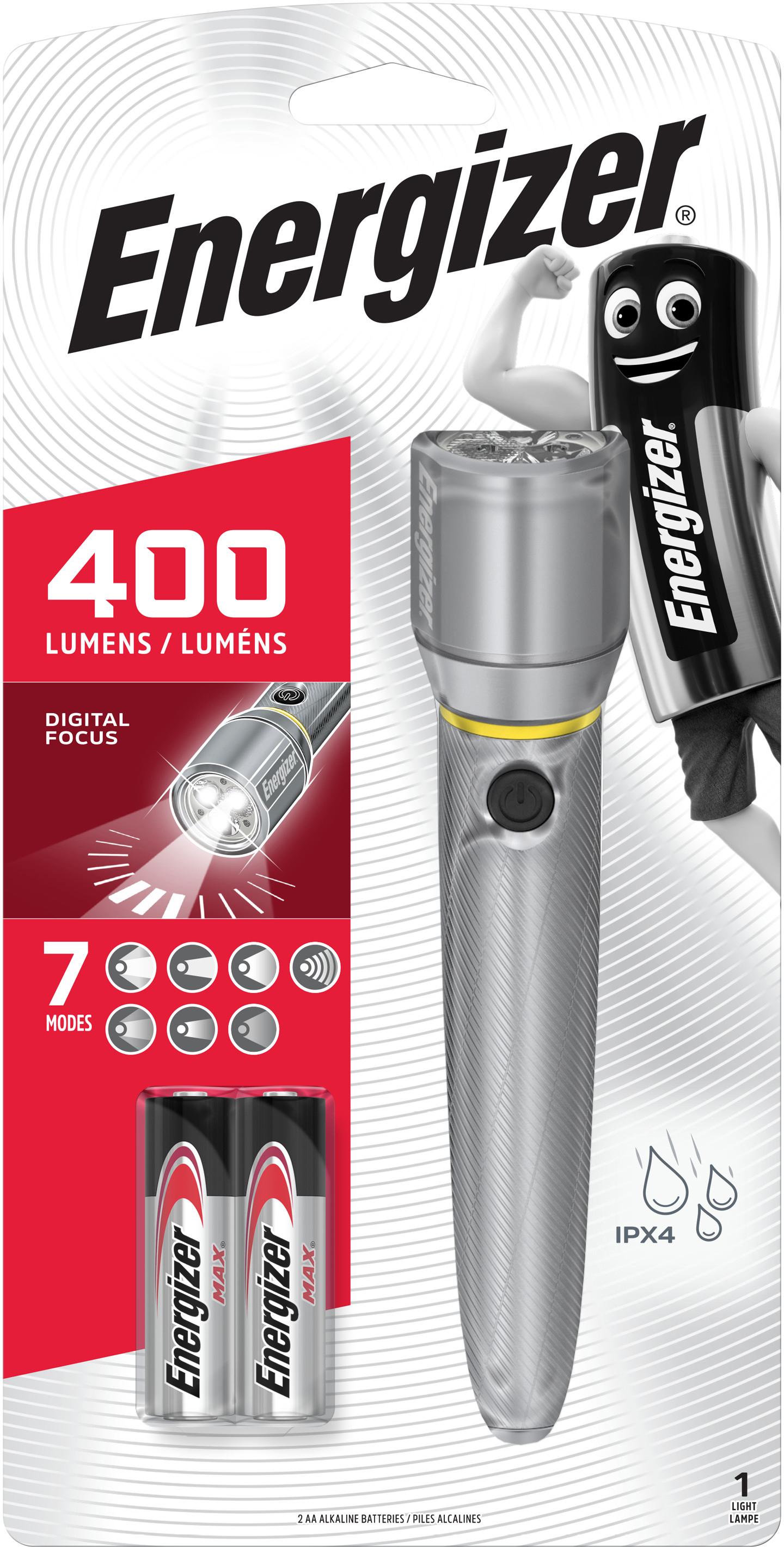Energizer Vision HD Metal 2AA Torch Halfords UK