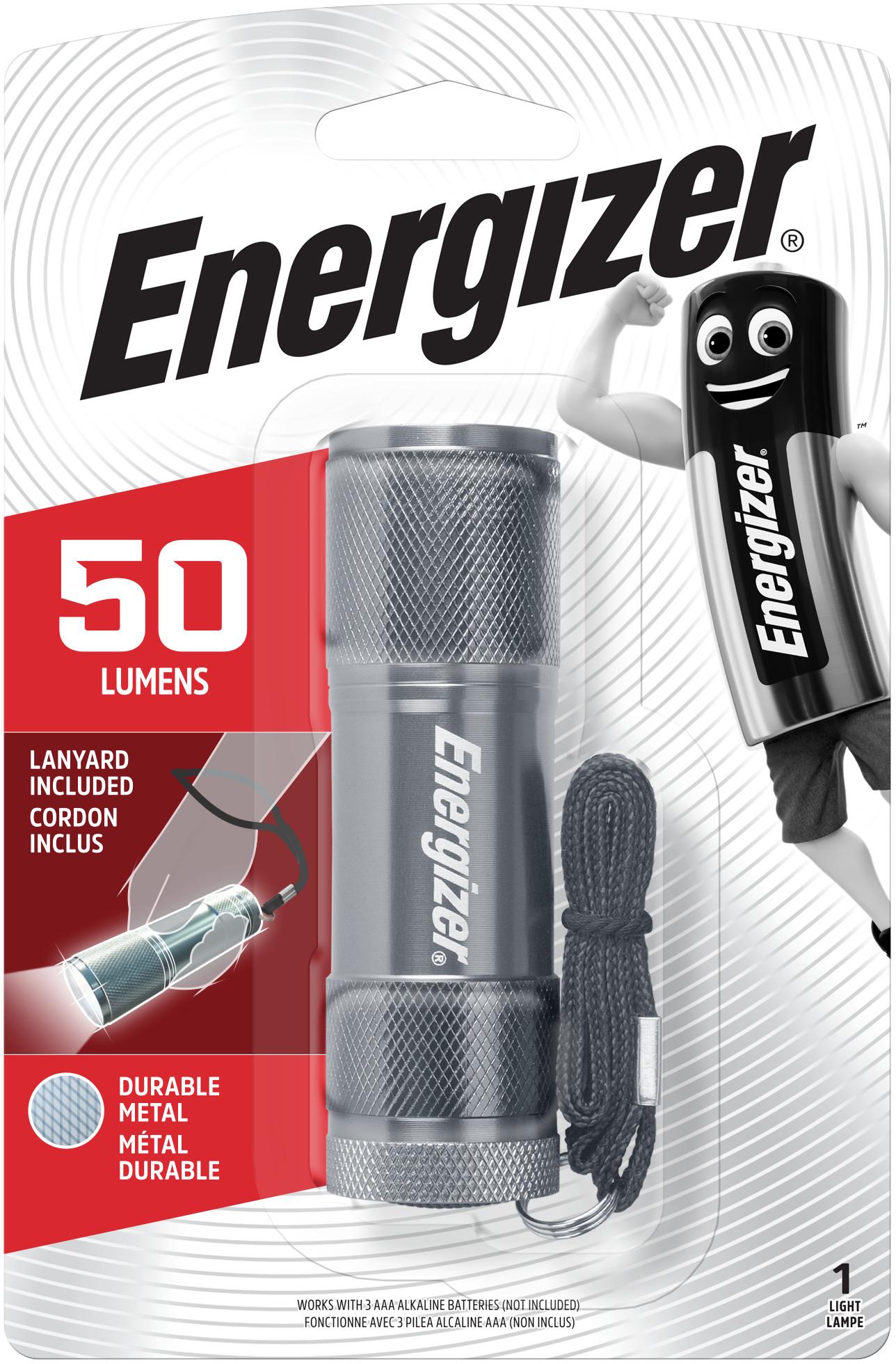 Energizer Metal 3AAA Torch Halfords UK