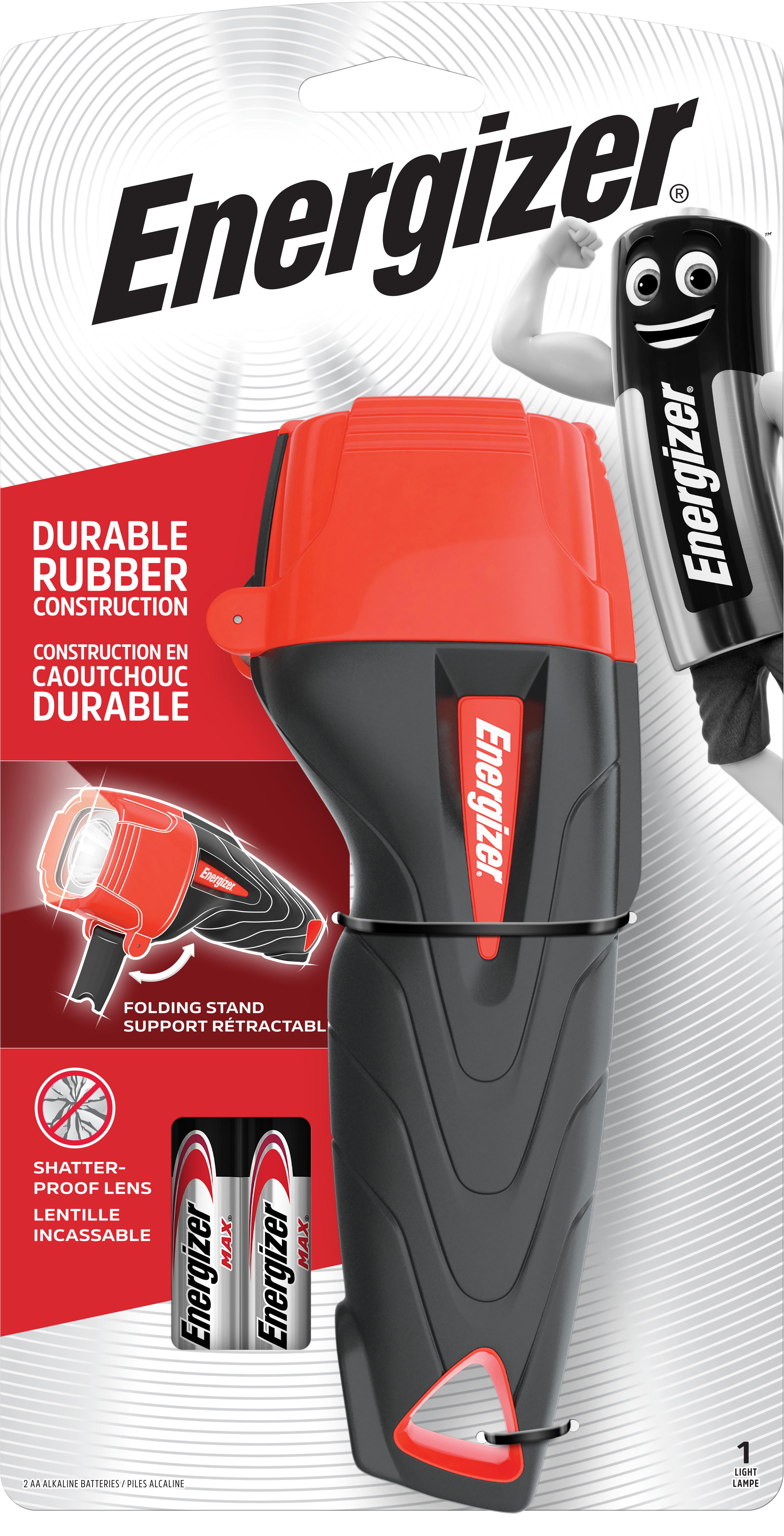 Energizer Impact Rubber Handheld 2AA Torch Halfords UK