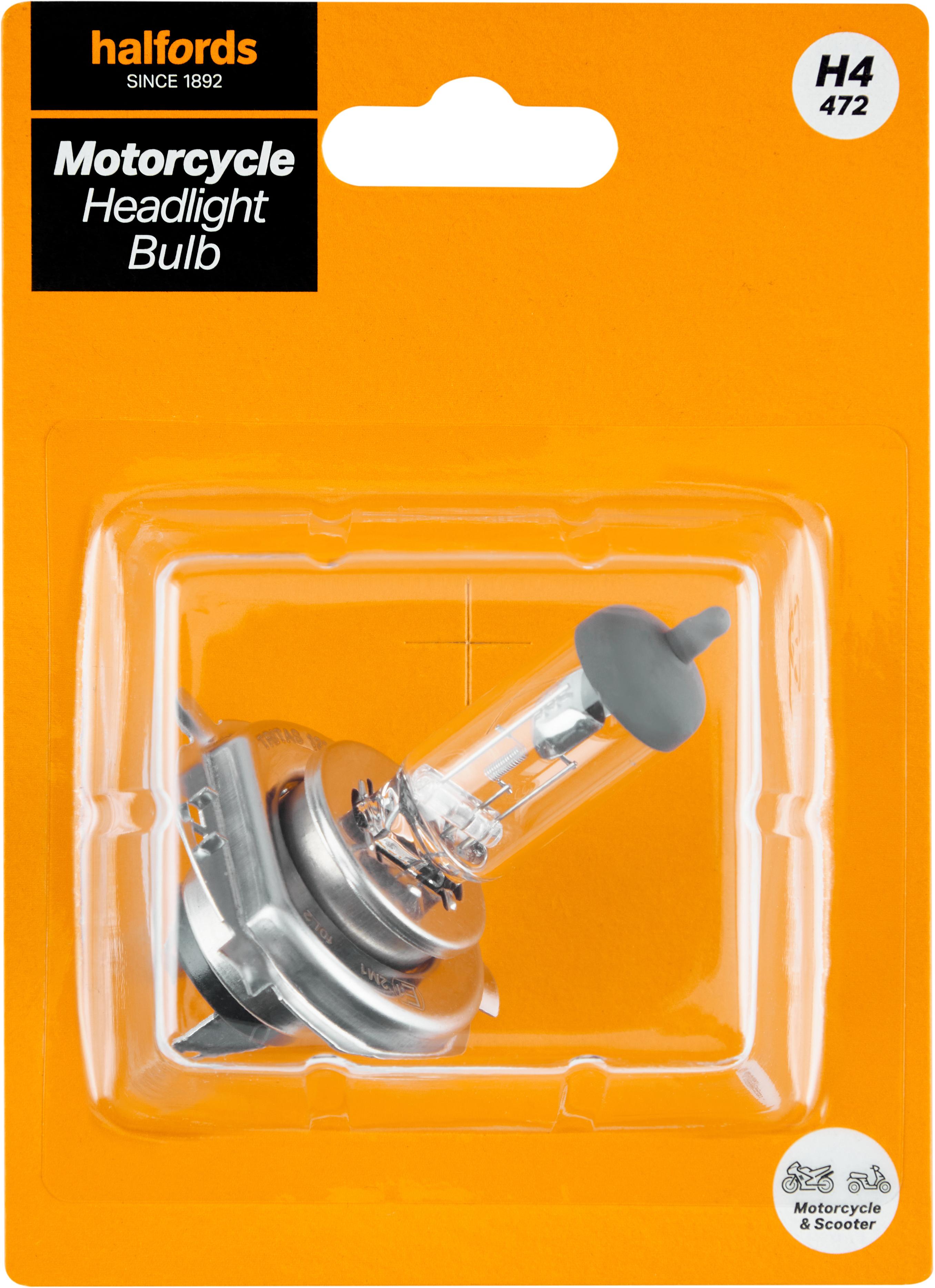 Halfords Core Motorcycle Bulb H4 472 Halfords UK