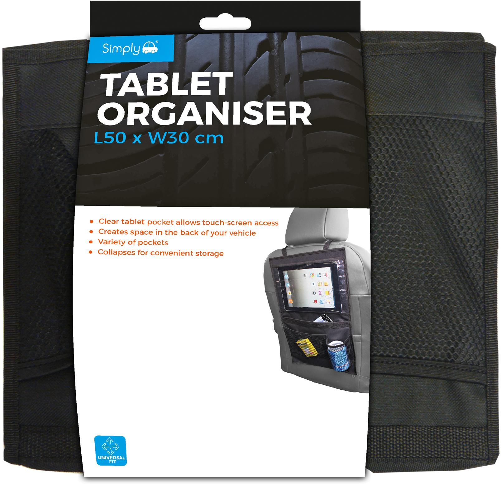 Tablet Back Seat Organiser Halfords UK