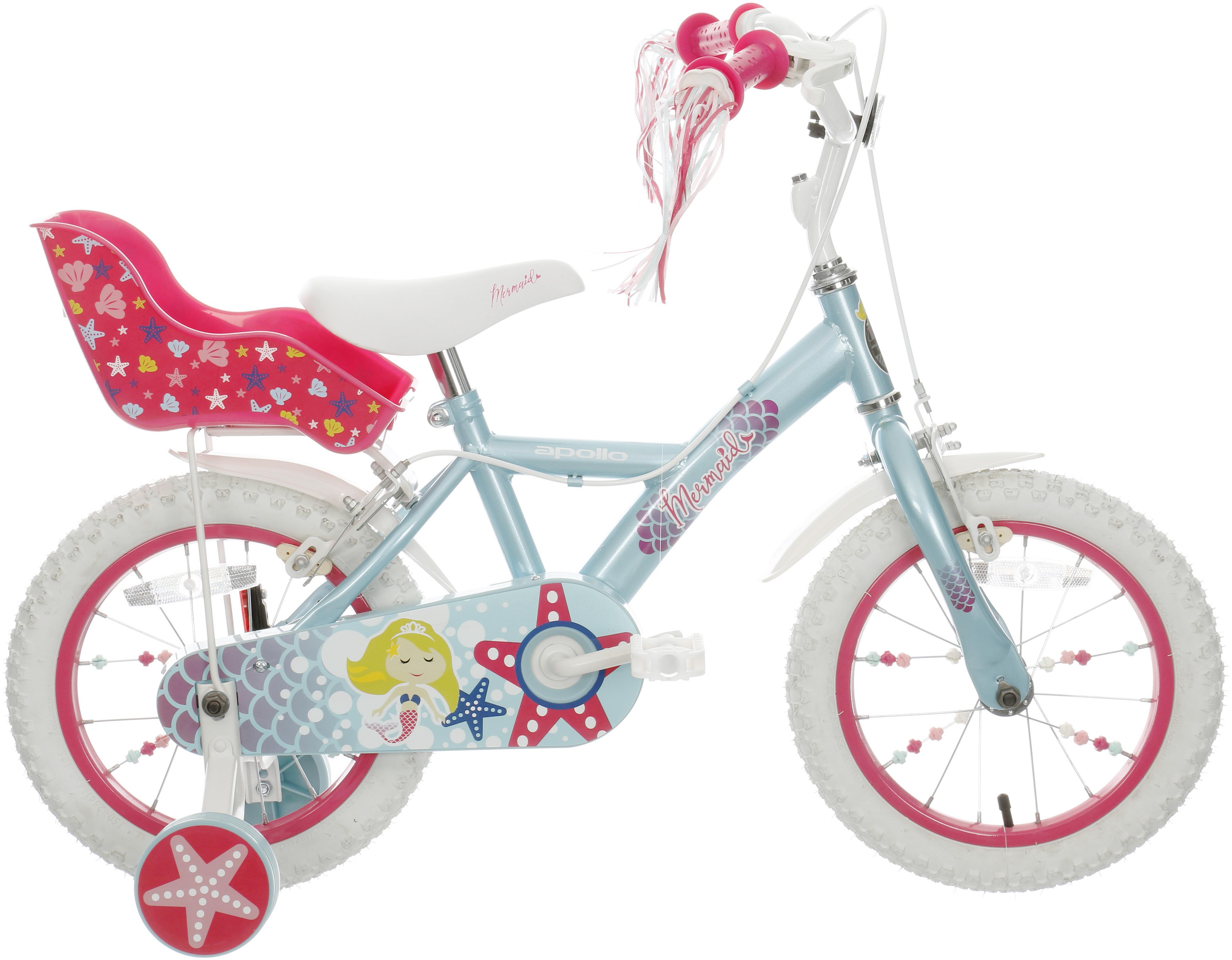 Apollo Mermaid Kids Bike - 14" Wheel | Halfords Uk