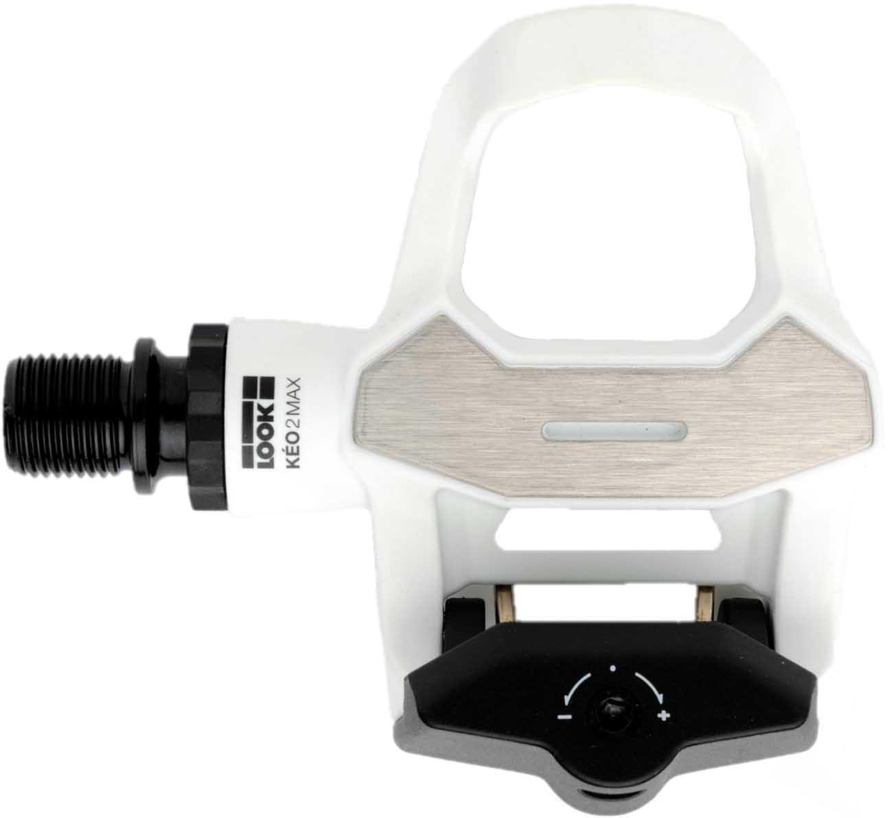 LOOK KEO 2 Max Road Clipless Pedals, White Composite Halfords UK