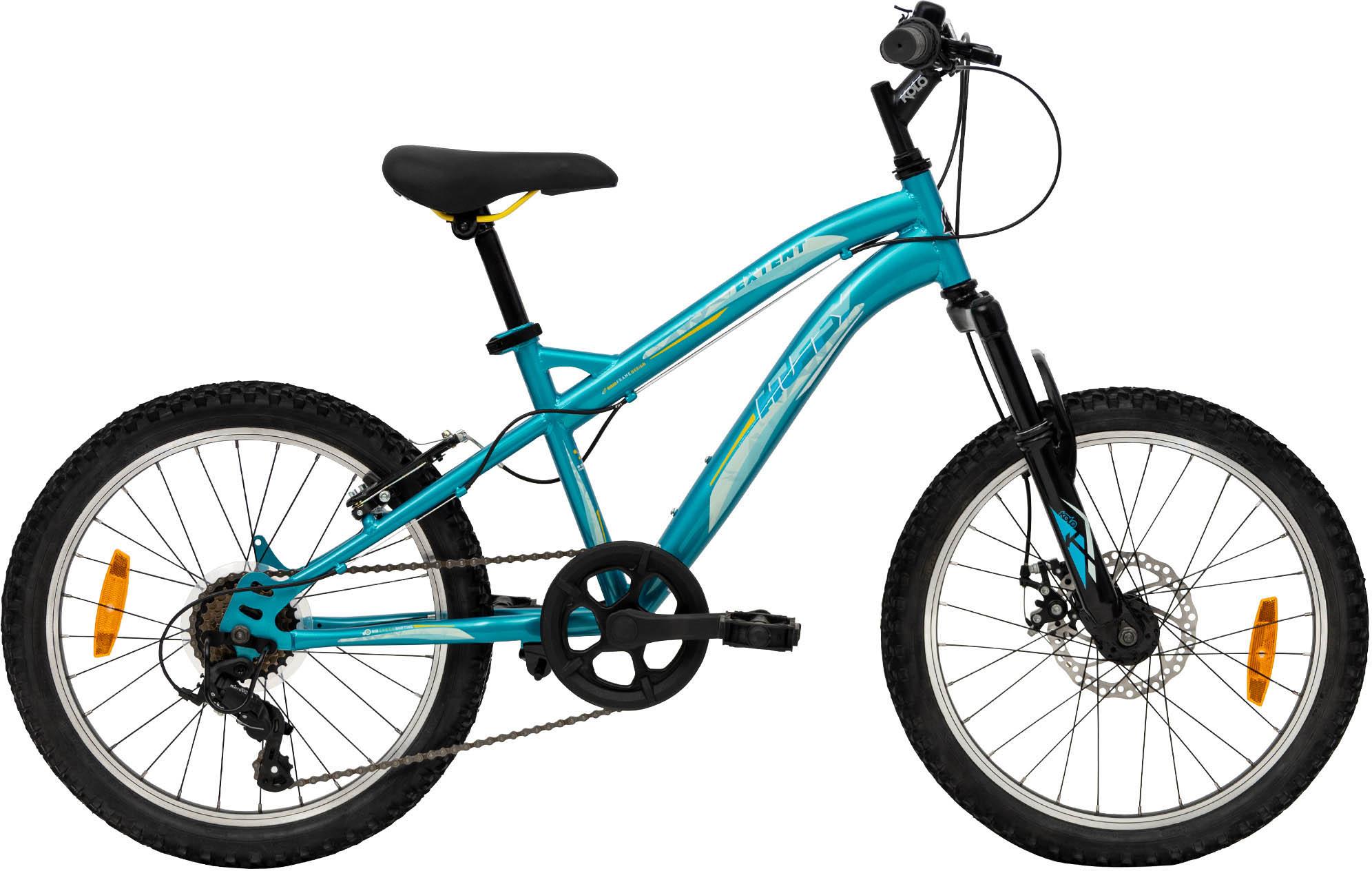 Huffy Extent Junior Mountain Bike 20" Wheel Aqua Halfords UK