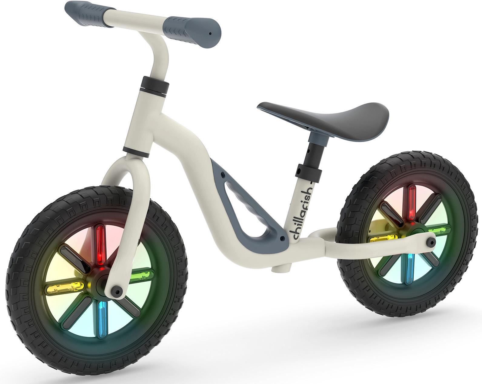 Chillafish Charlie Glow Balance Bike 10" Wheel Beige Halfords UK