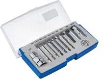 Laser Damaged Cap Head Bolt/Screw Extractor Set 11pc Halfords UK