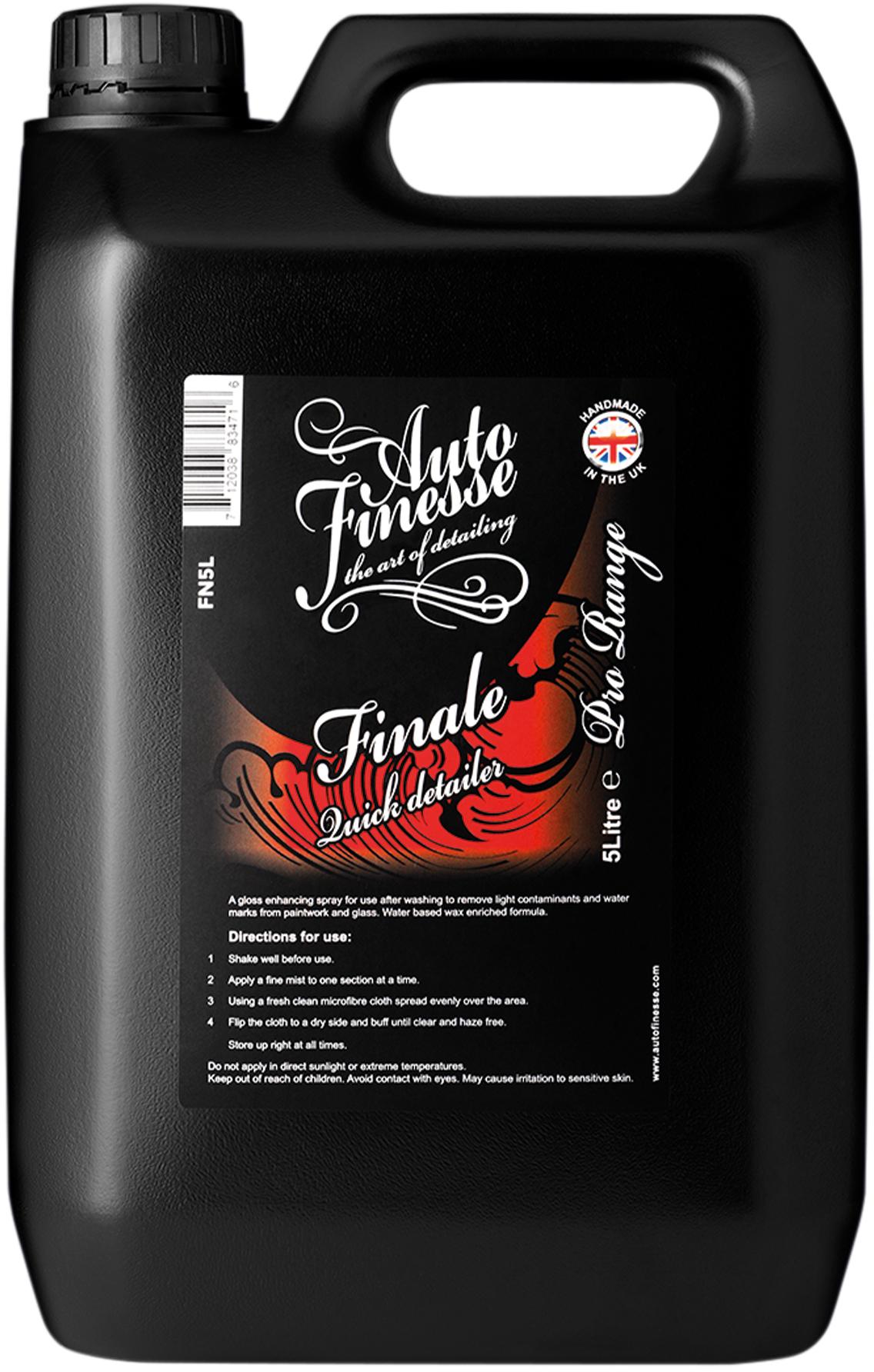 Auto Finesse Finale Pro Quick Detailer 5L Halfords UK