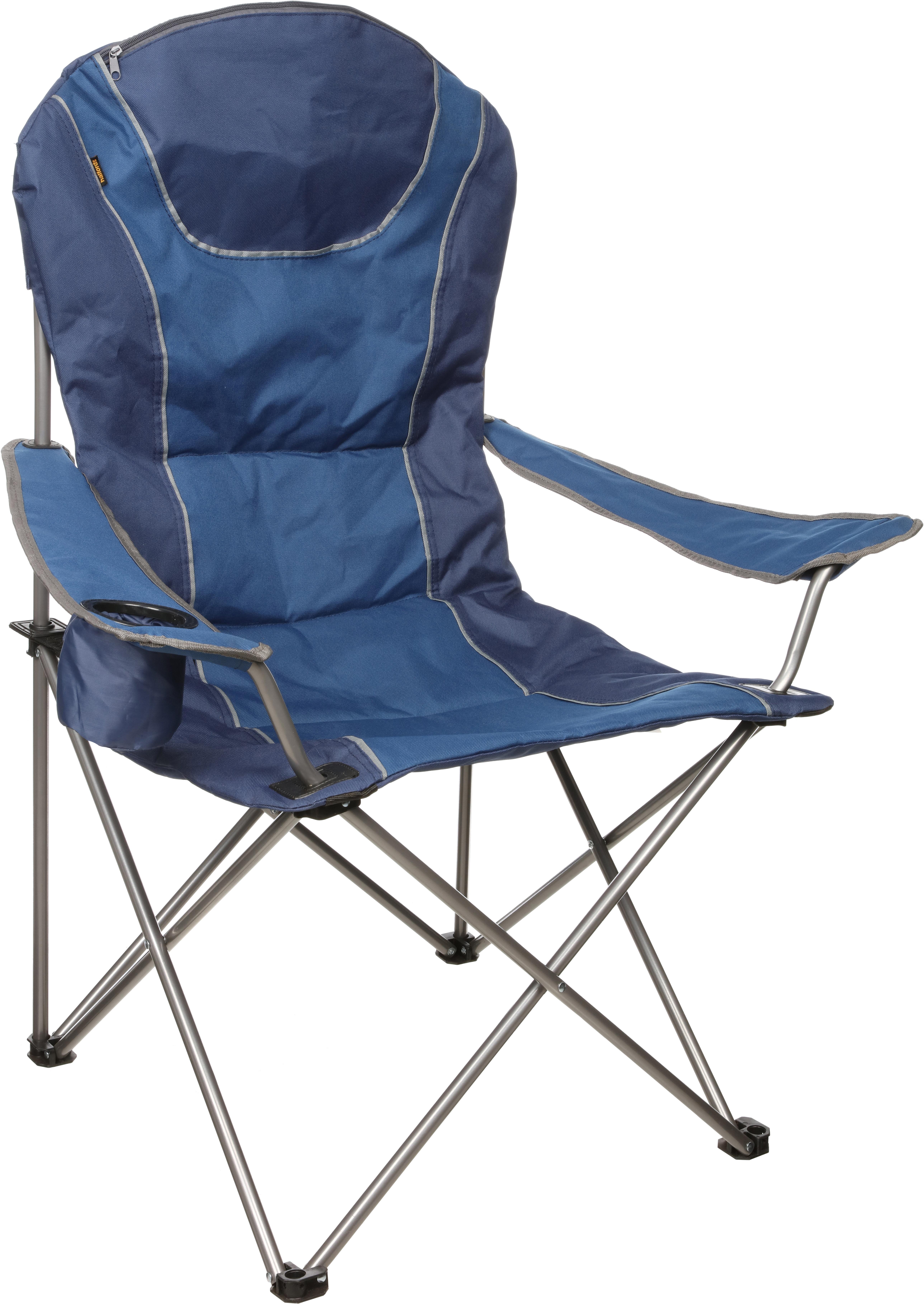 Halfords Premium Folding Chair Blue Halfords UK
