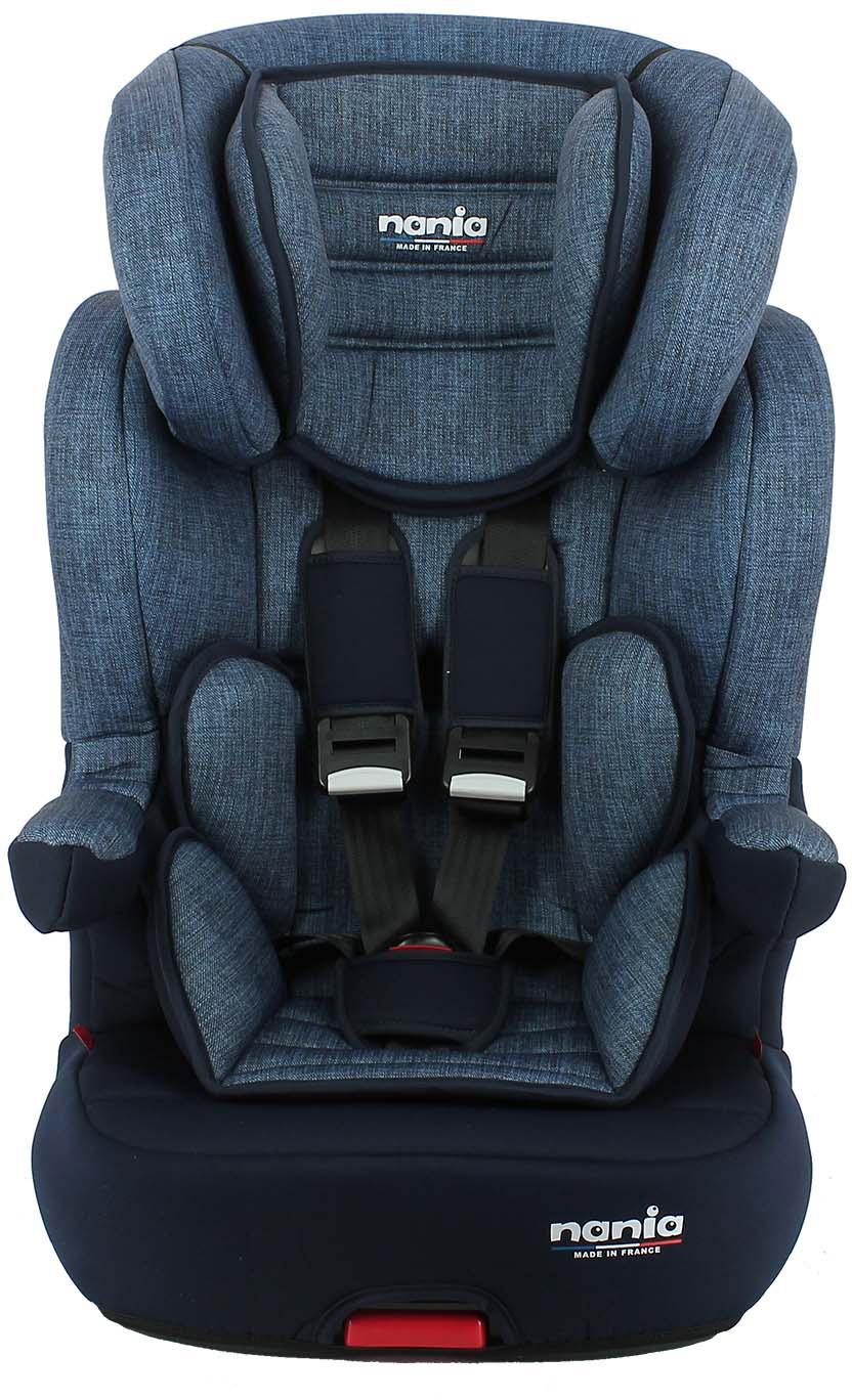 Imax Isofix Grp 123 Blue Denim High Back Booster Halfords UK