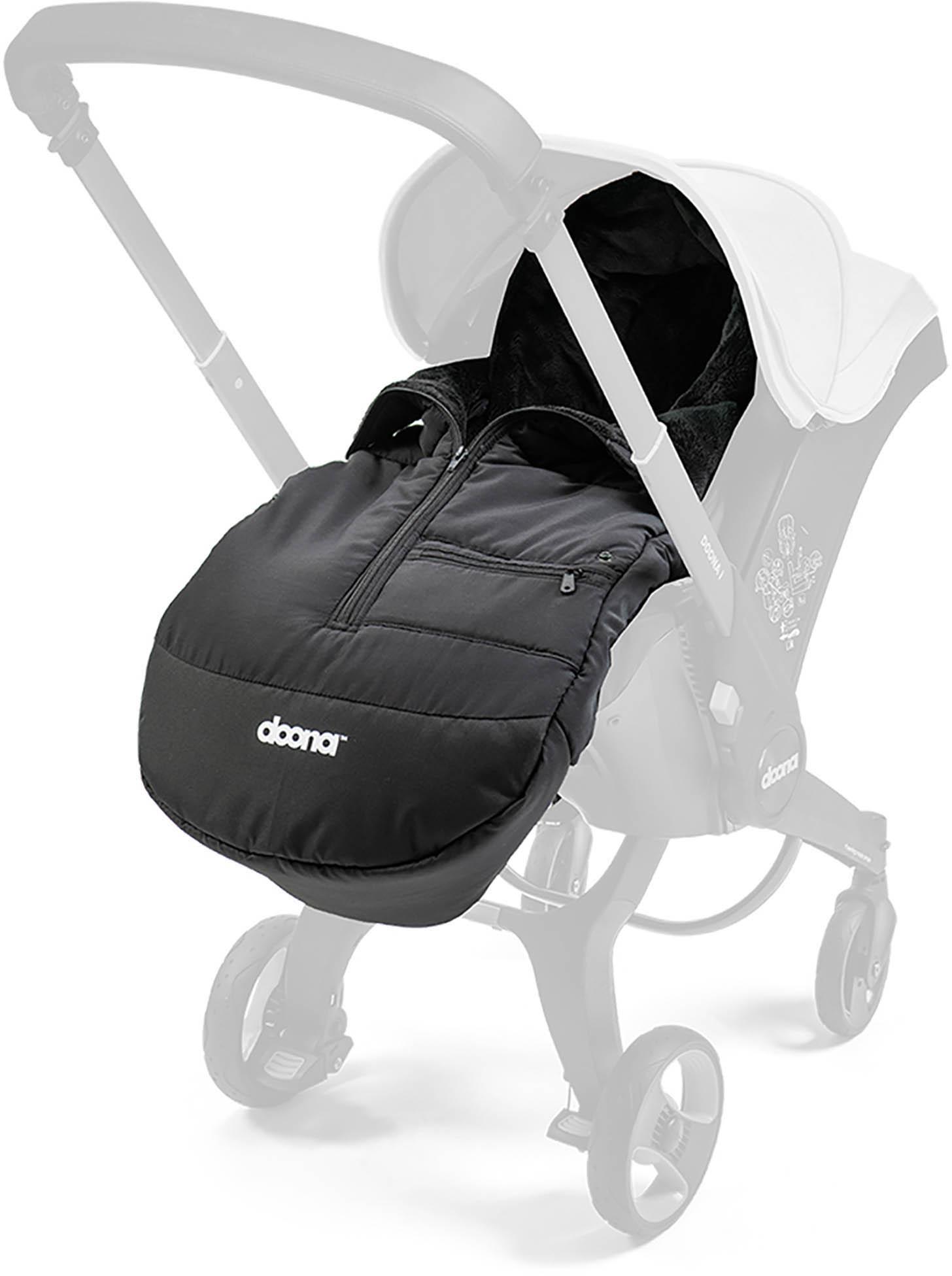 Doona Winter Footmuff Black Halfords UK