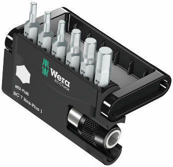 Wera BitCheck 7 Drill Bit Hex Key Set 7pcs Halfords UK