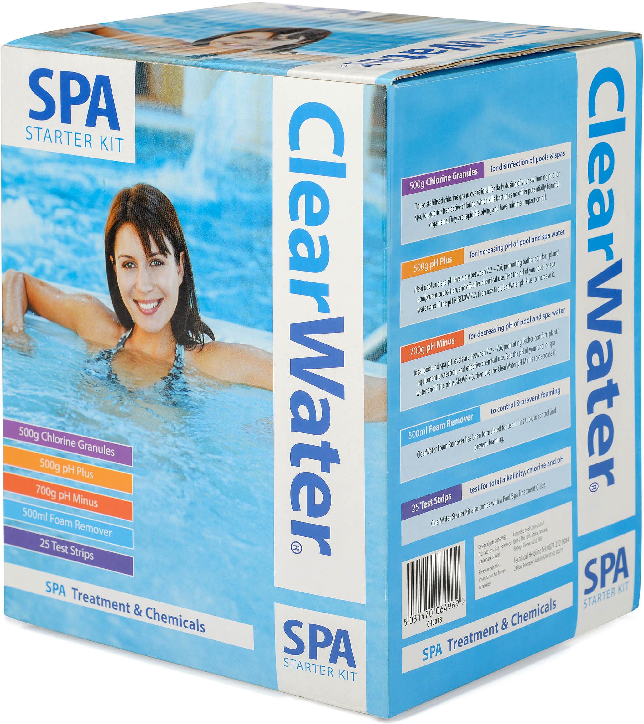 Bestway Clearwater Spa Starter Kit Halfords UK