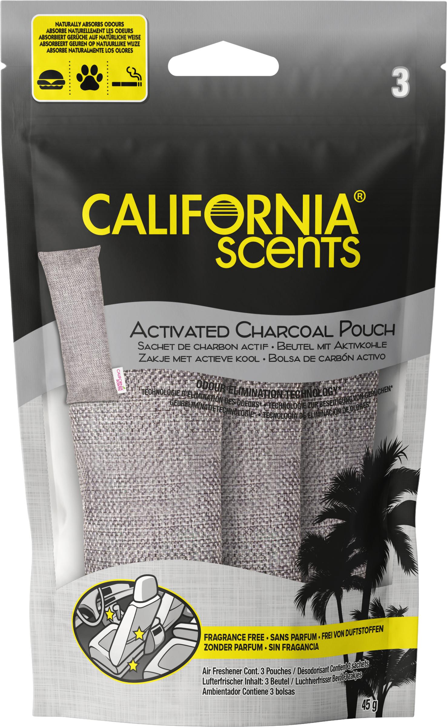 California Scents Air Freshener Charcoal Bag Halfords UK