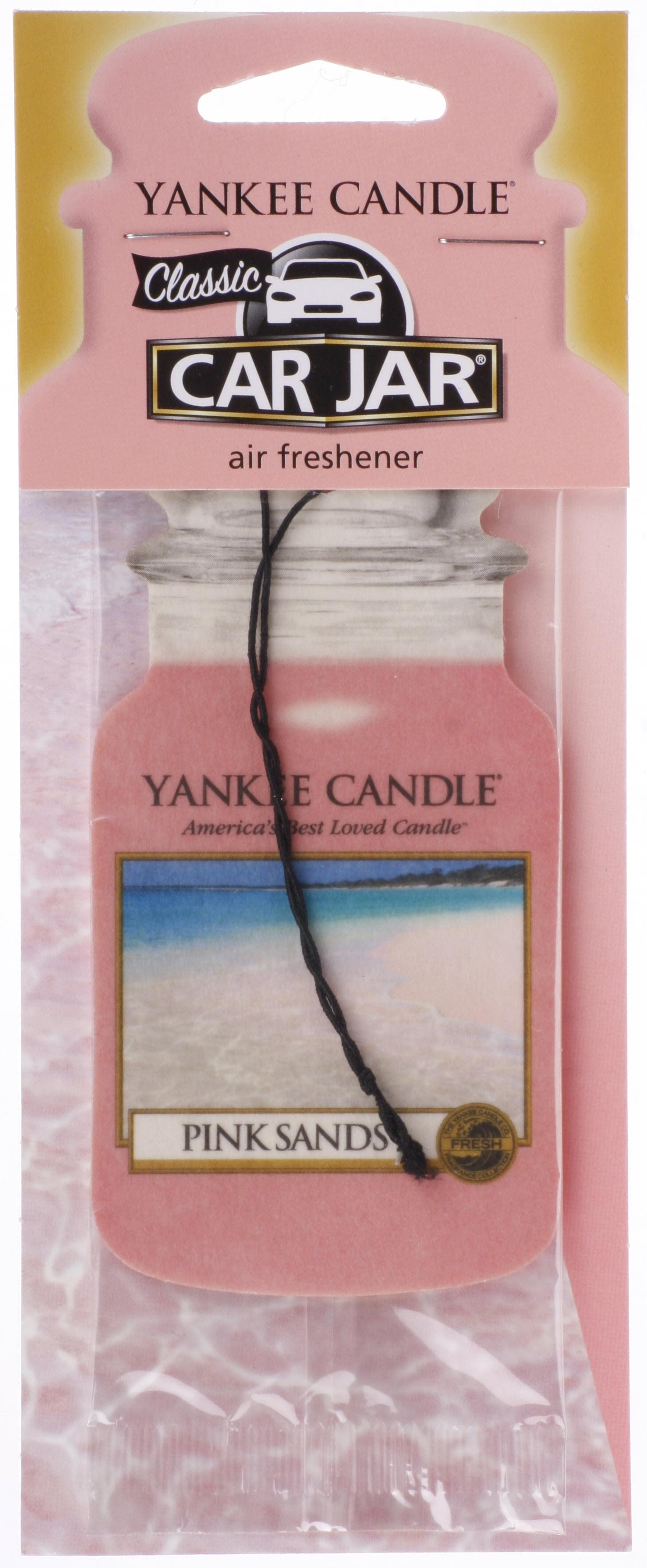 Yankee Candle Car Jar Air Freshener in Pink Sands Halfords UK
