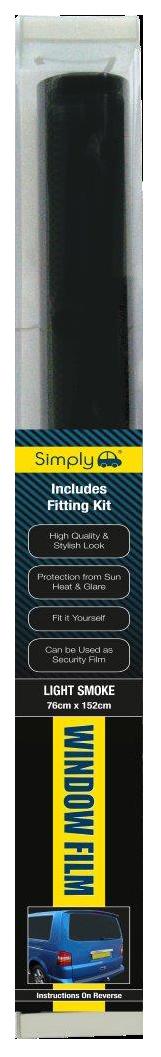Simply Window Tint Light Smoke Film 76x152cm Halfords UK