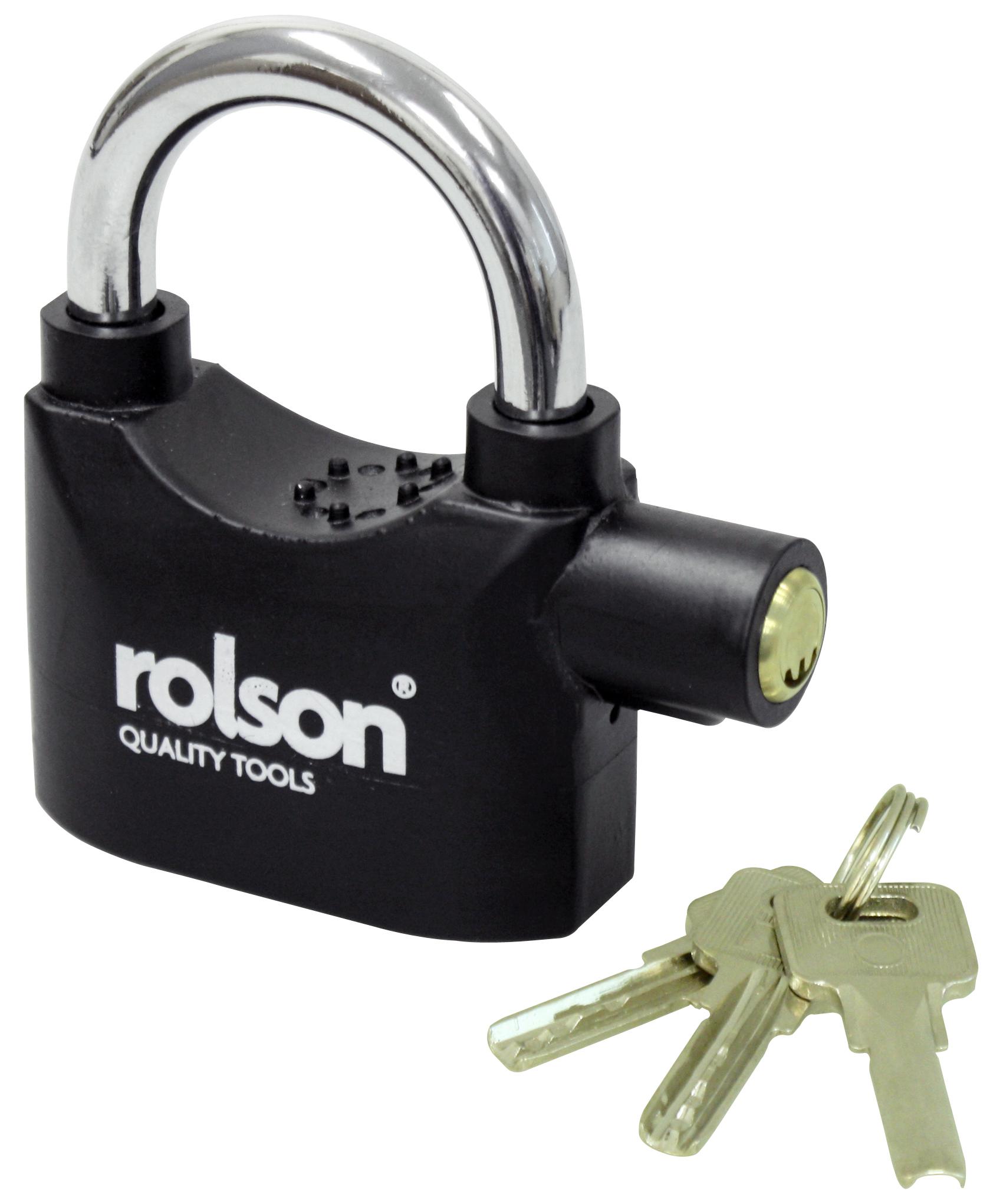 Rolson Alarm Padlock Halfords UK