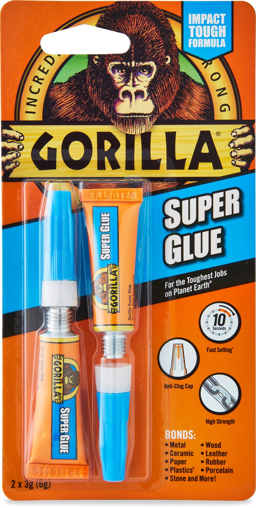 Gorilla Super Glue 2x3g Halfords UK