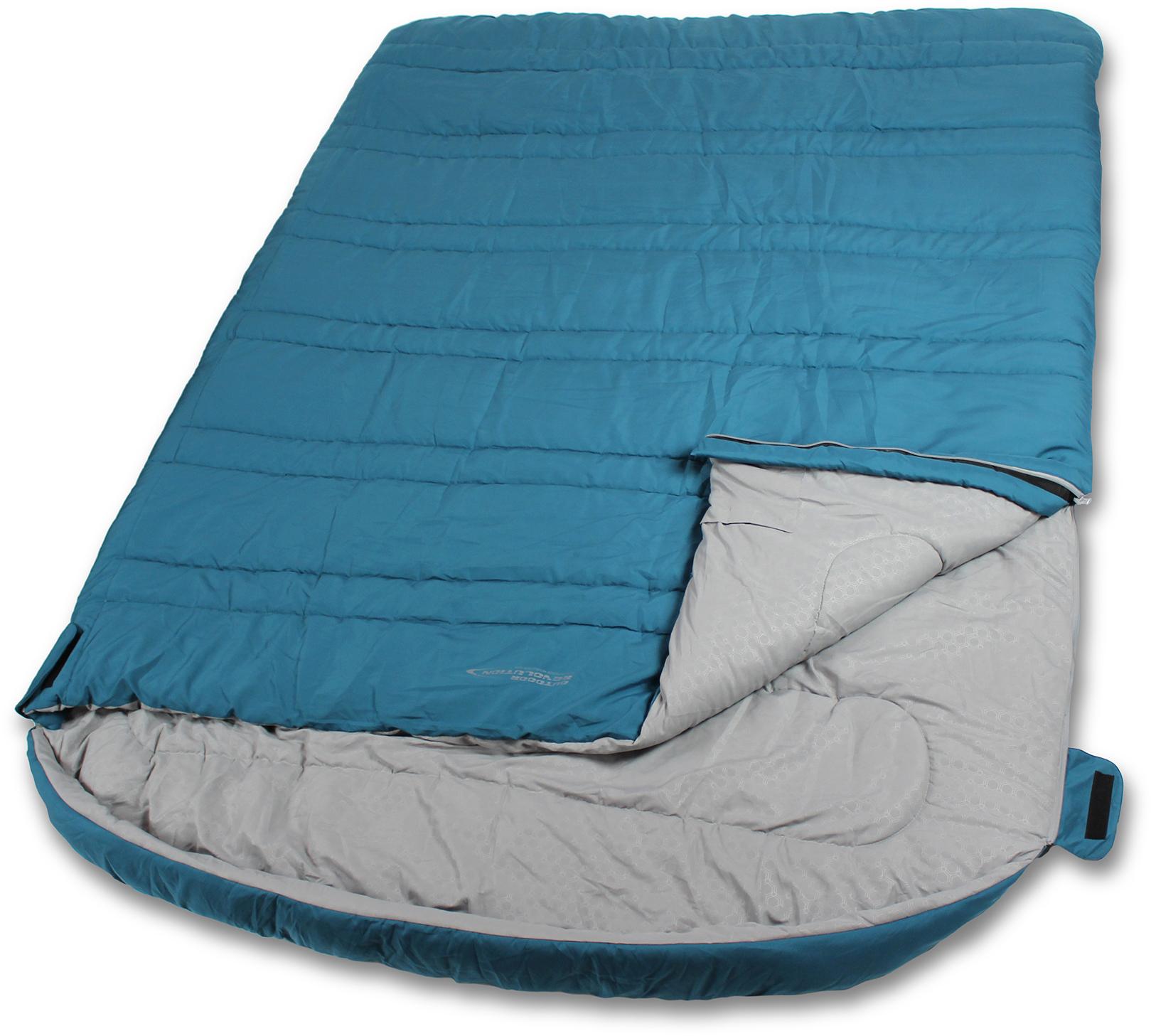 Outdoor Revolution Sun Star Double 400 Sleeping Bag Blue Coral