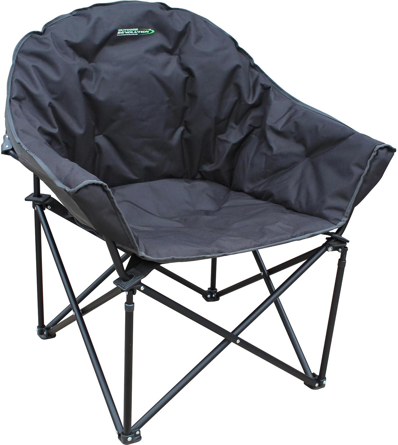 Outdoor Revolution Tubbi XL Chair Grey & Black Halfords UK