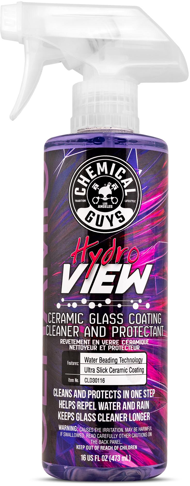 Chemical Guys HydroView Ceramic Glass Cleaner 16oz Halfords UK
