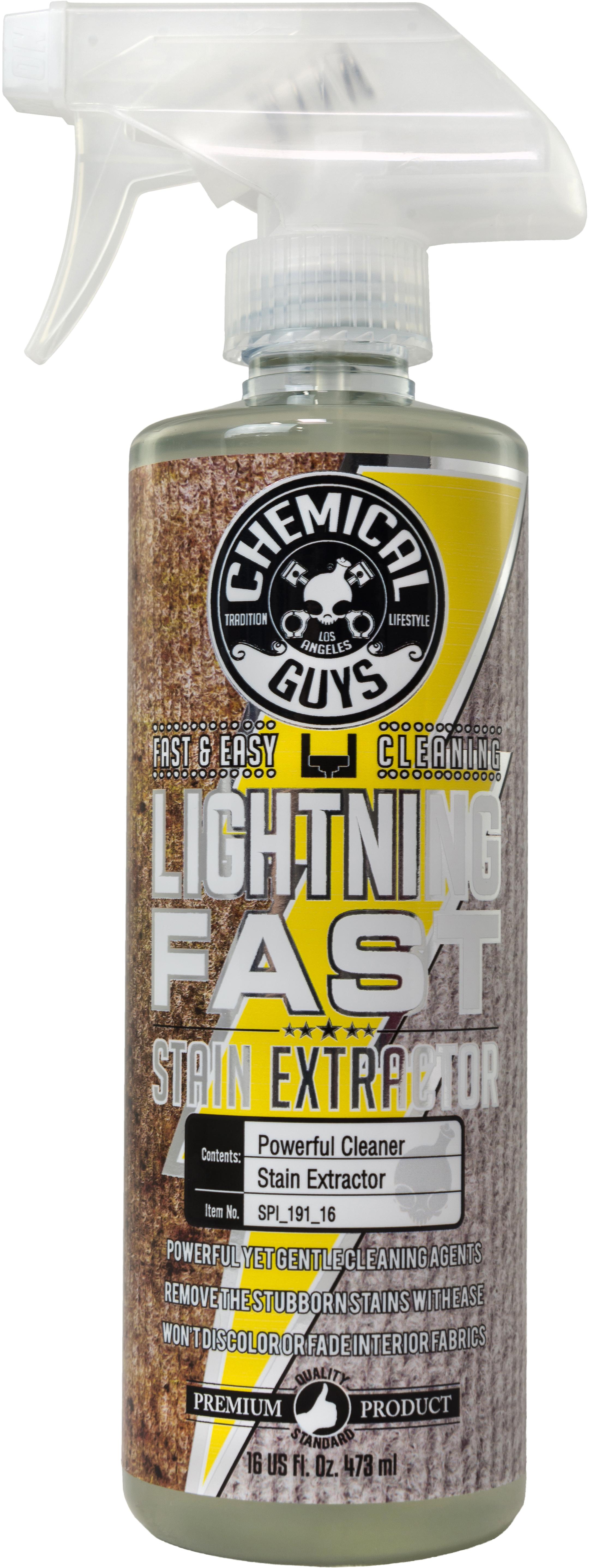 Chemical Guys Lightning Fast Carpet Clean 16oz Halfords UK