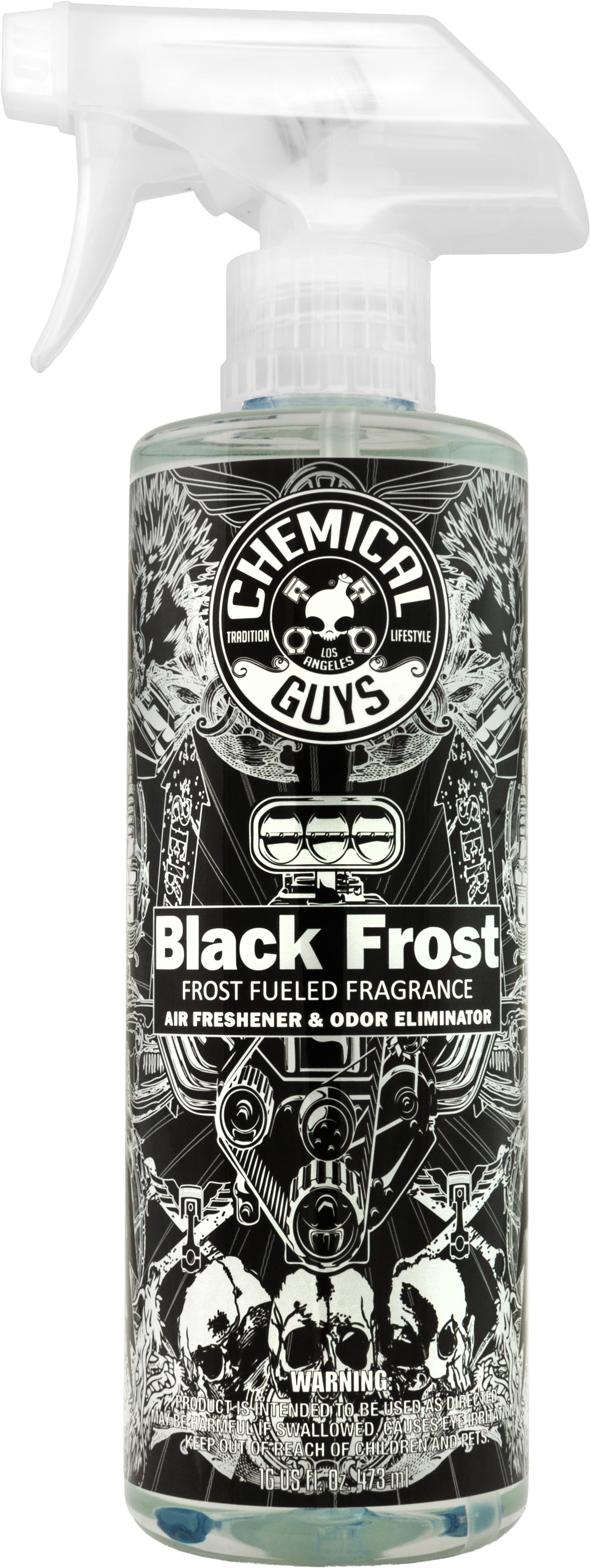 Chemical Guys Black Frost Scent Air Freshener 16oz Halfords UK