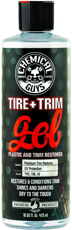 Chemical Guys Tyre & Trim Gel 16oz Halfords UK
