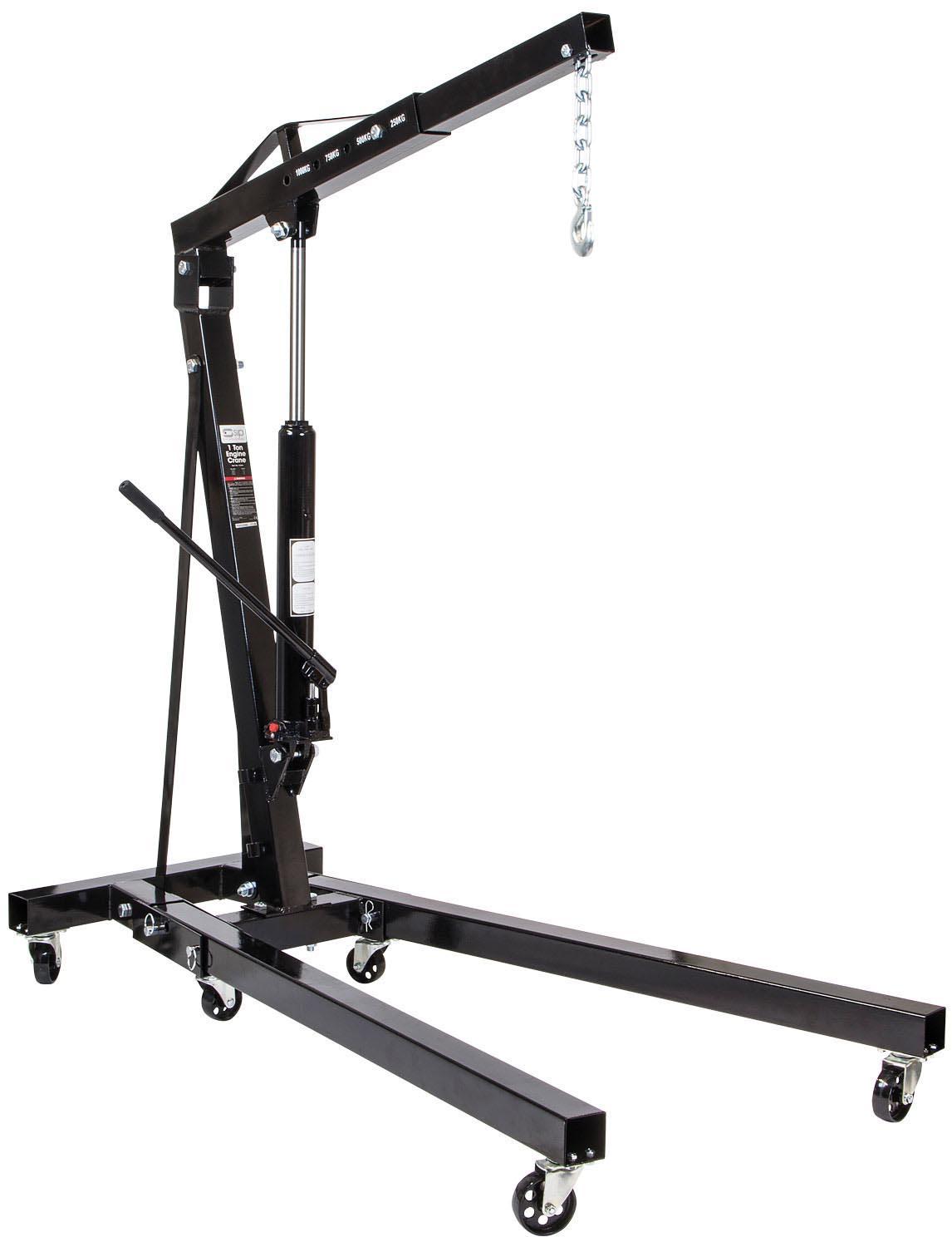 SIP 1 Tonne Foldable Engine Crane Halfords UK